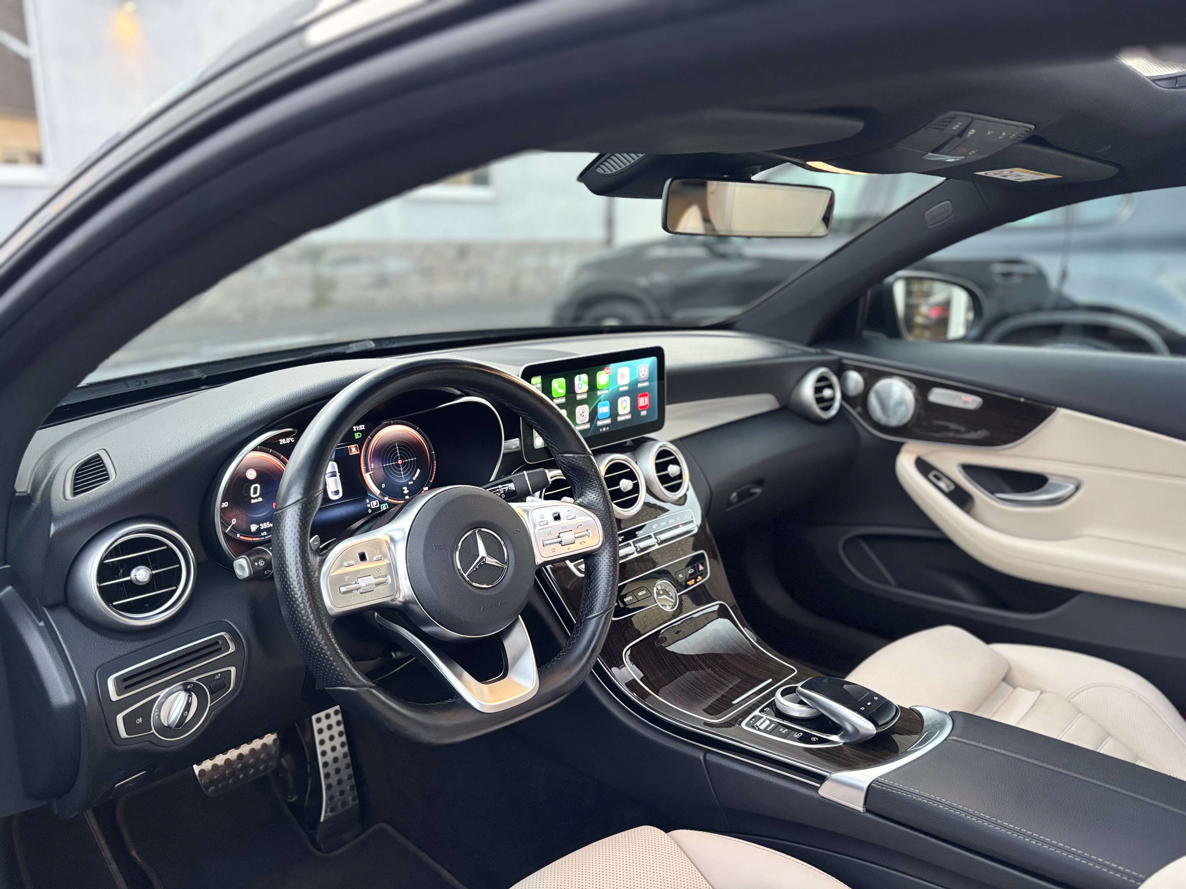 Mercedes-Benz C 220 Coupe C 220 d AMG LED BEAM PANO VIRTUAL CARPLAY BURMESTER FULL