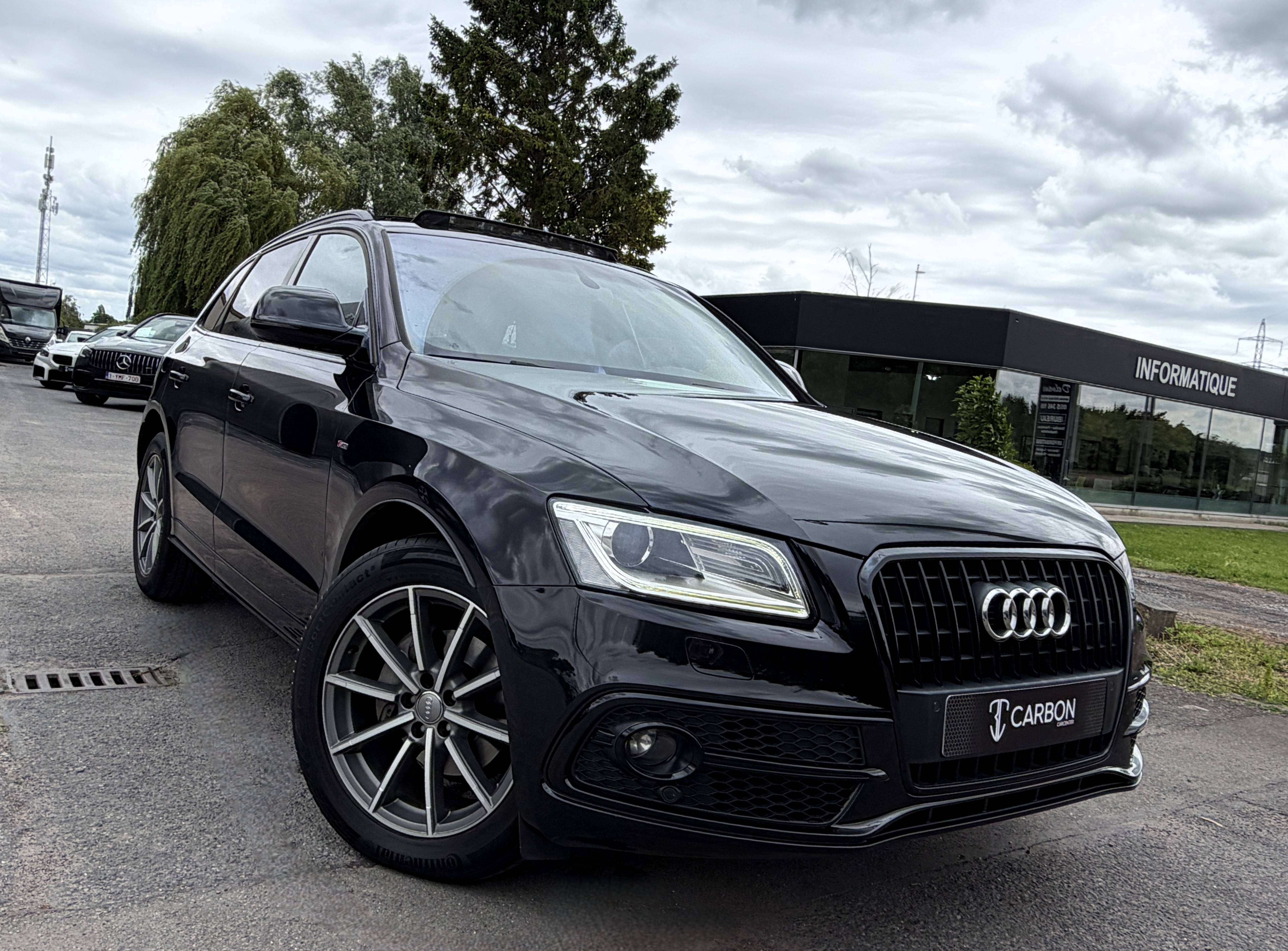 Audi Q5 2.0 TDi S-Line Design Edition 1er PROPRIO/CUIR/NAVI/LED/PANO/JA19"