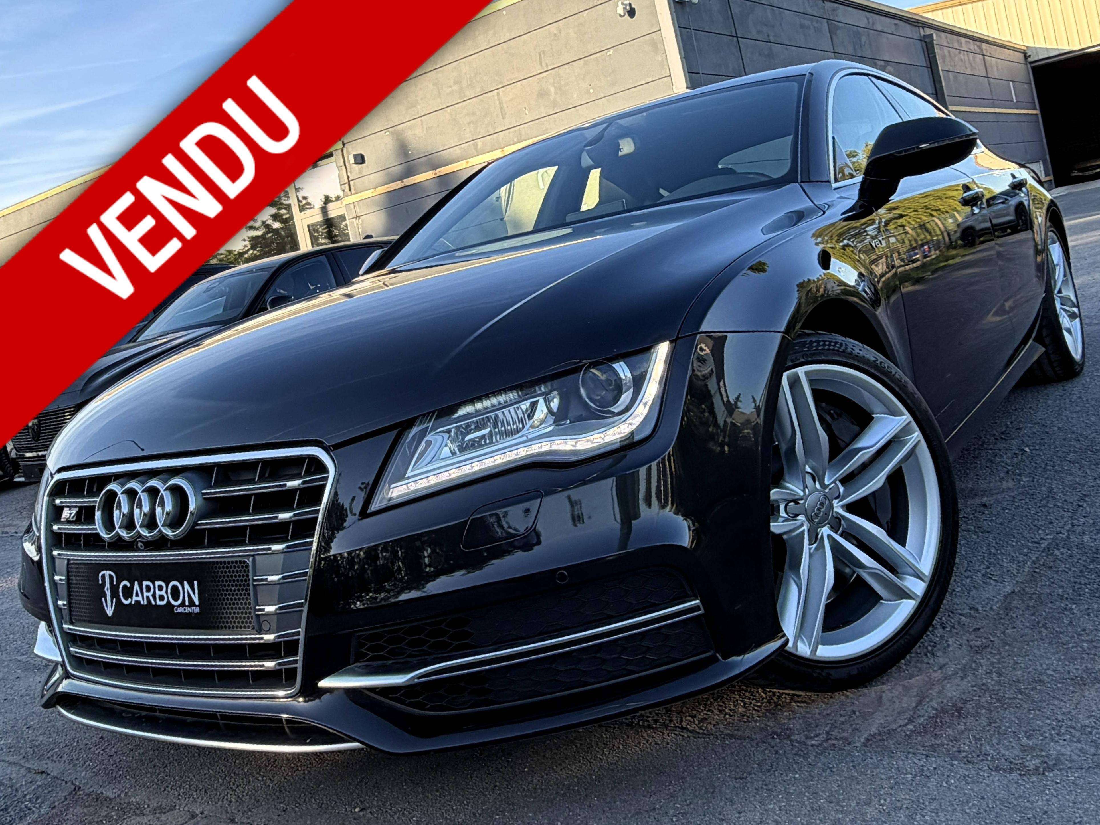 Audi S7 Sportback 4.0 V8 TFSI Quattro 1er PROPRIO/CAMERA360/KEYLESS/SUSPENSION/HISTORIQUE COMPLET