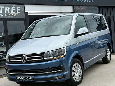 Volkswagen T6 Caravelle 2.0 TDi 150CV DSG TVAC*BTWIN - 8 PLACES- DISTRONIC - CAMERA - NAVIGATION - CARPLAY- FRONT ASSIST - GARANTIE 12MOIS