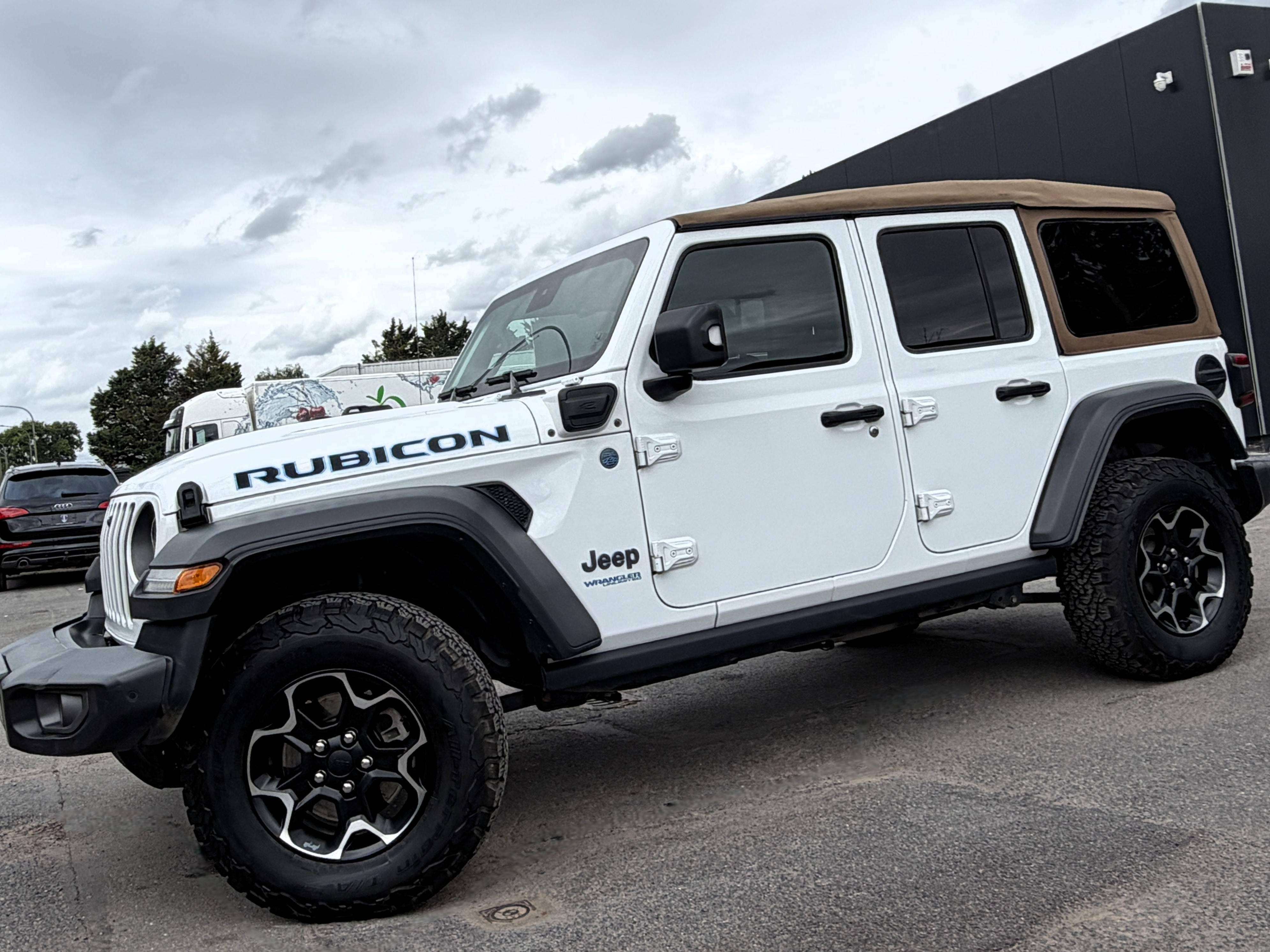 Jeep Wrangler 2.0 4Xe Turbo PHEV UNLIMITED RUBICON CAMERA 360/NAVI/CARPLAY/SOFT-TOP & HARD-TOP/TVA 21%