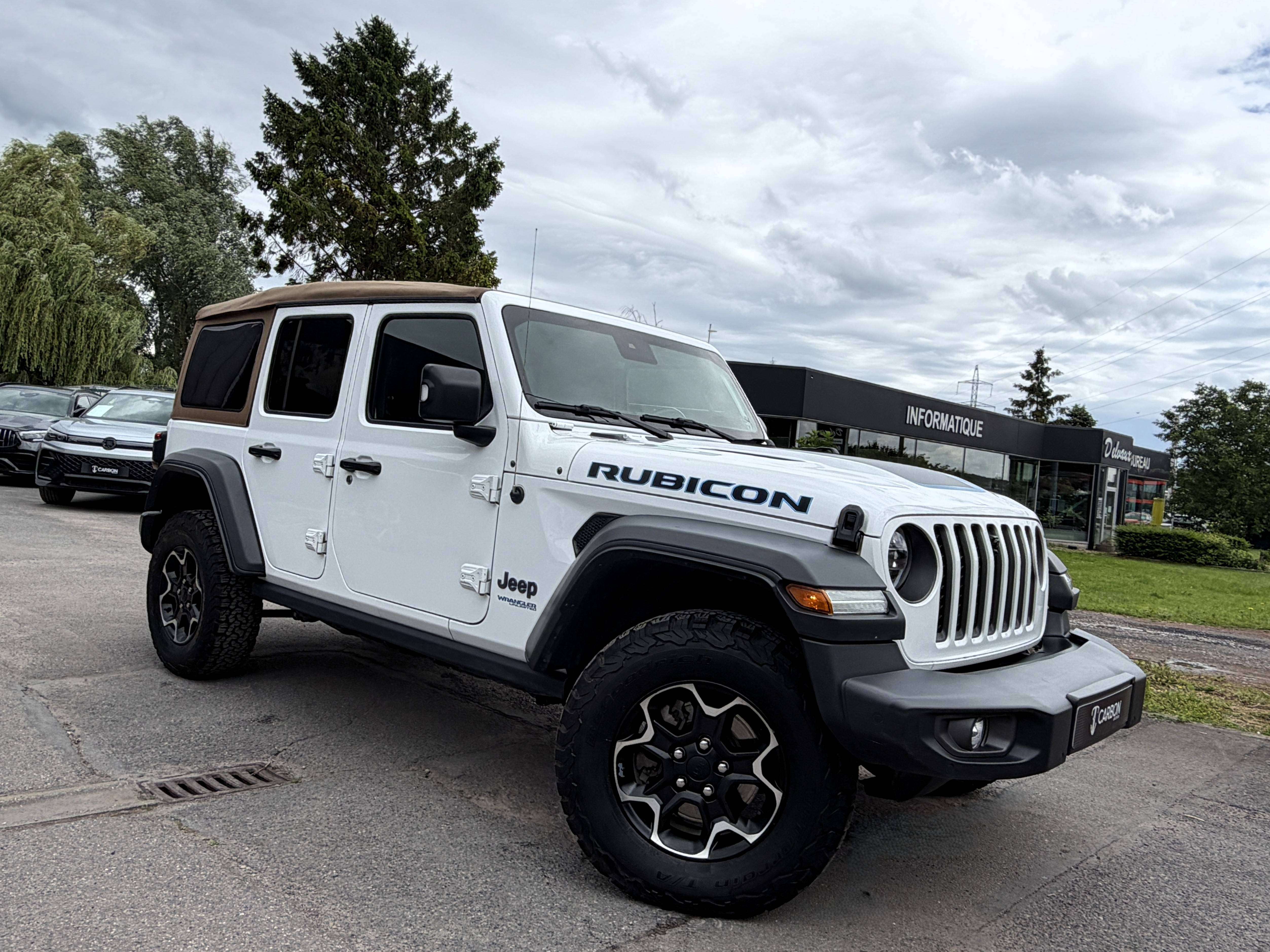 Jeep Wrangler 2.0 4Xe Turbo PHEV UNLIMITED RUBICON CAMERA 360/NAVI/CARPLAY/SOFT-TOP & HARD-TOP/TVA 21%