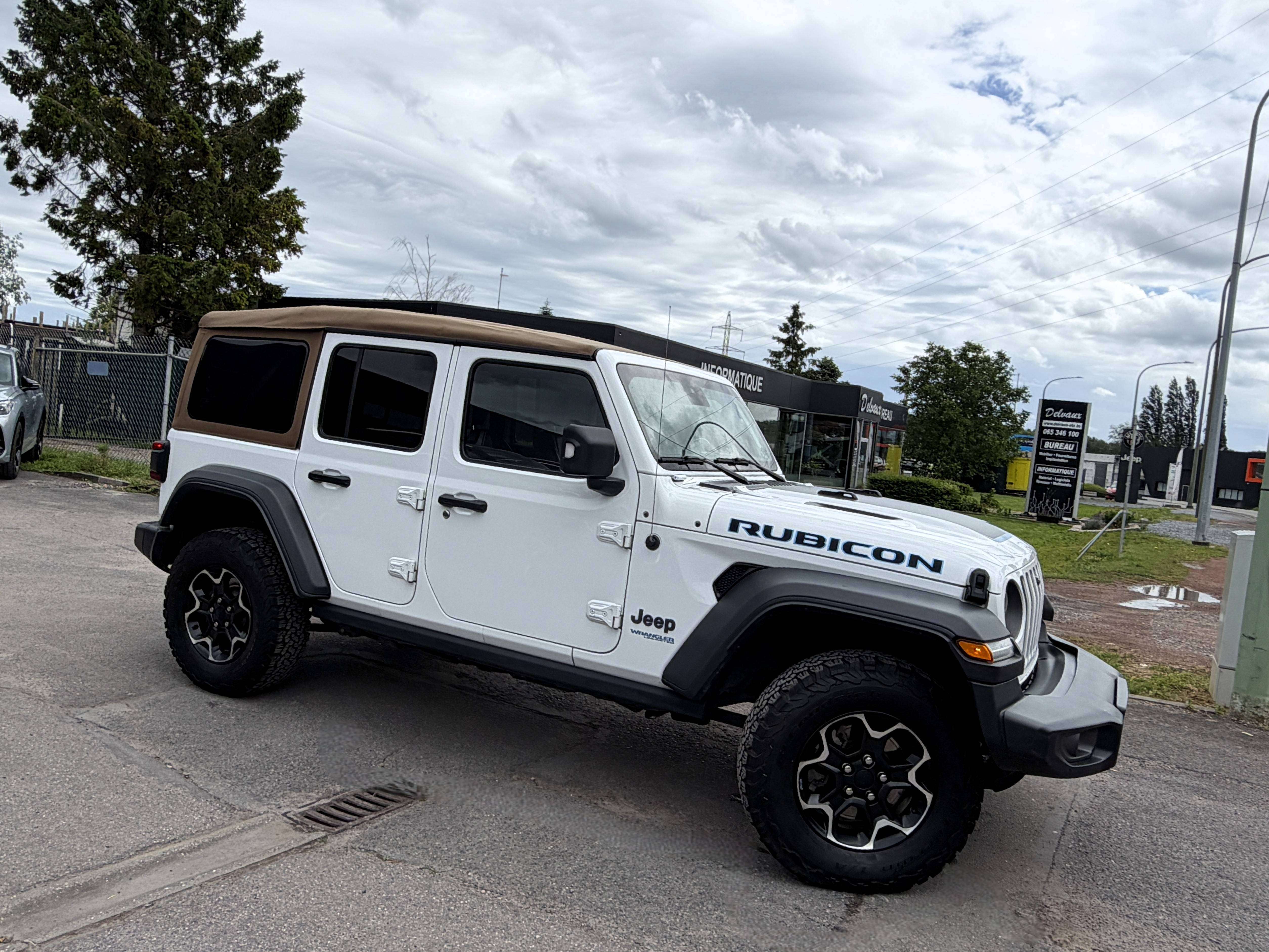 Jeep Wrangler 2.0 4Xe Turbo PHEV UNLIMITED RUBICON CAMERA 360/NAVI/CARPLAY/SOFT-TOP & HARD-TOP/TVA 21%