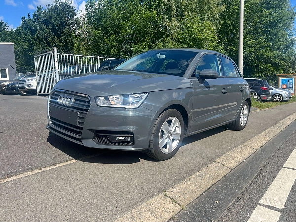 Audi A1 Sportback 1.0 TFSI Sport S tronic GPS CUIR SIÈGES SPORT CHAUFFANTS GARANTIE CRÉDIT 100%