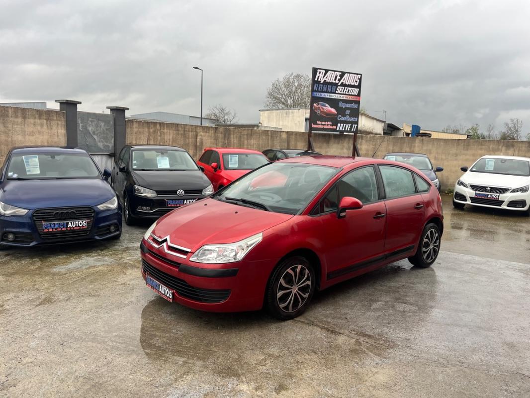 Citroen C4 1.6L HDI 90 CH IDEAL JEUNE CONDUCTEUR - ENTIÈREMENT RÉVISÉE ET GARANTIE 12 MOIS EUROPE