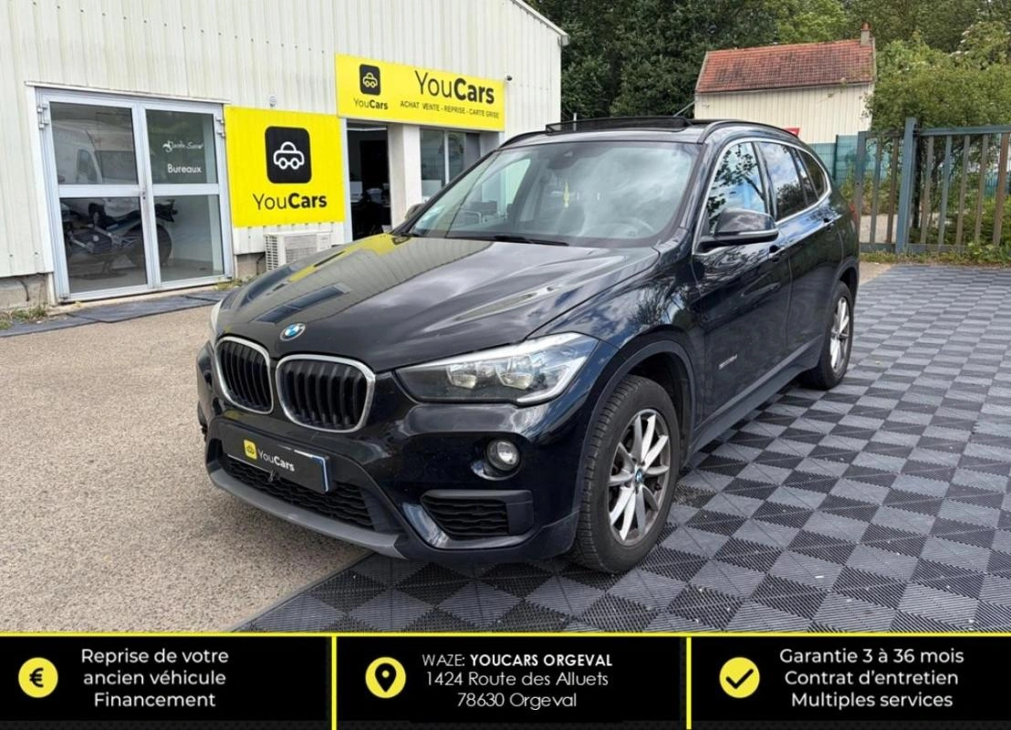 Bmw X1 2.0 d 150 cv MOTEUR A CHAINE - ENTRETIEN JOUR TOIT OUVRANT RADAR DE RECUL CLIM AUTO