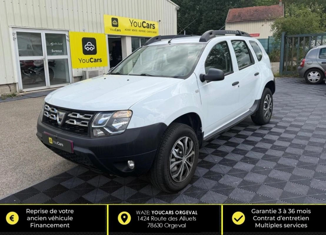 Dacia Duster 1.6 105 LAUREATE 4X2 ENTRETIEN COMPLET RENAULT-RIEN A PREVOIR-VEHICULE ECONOMIQUE