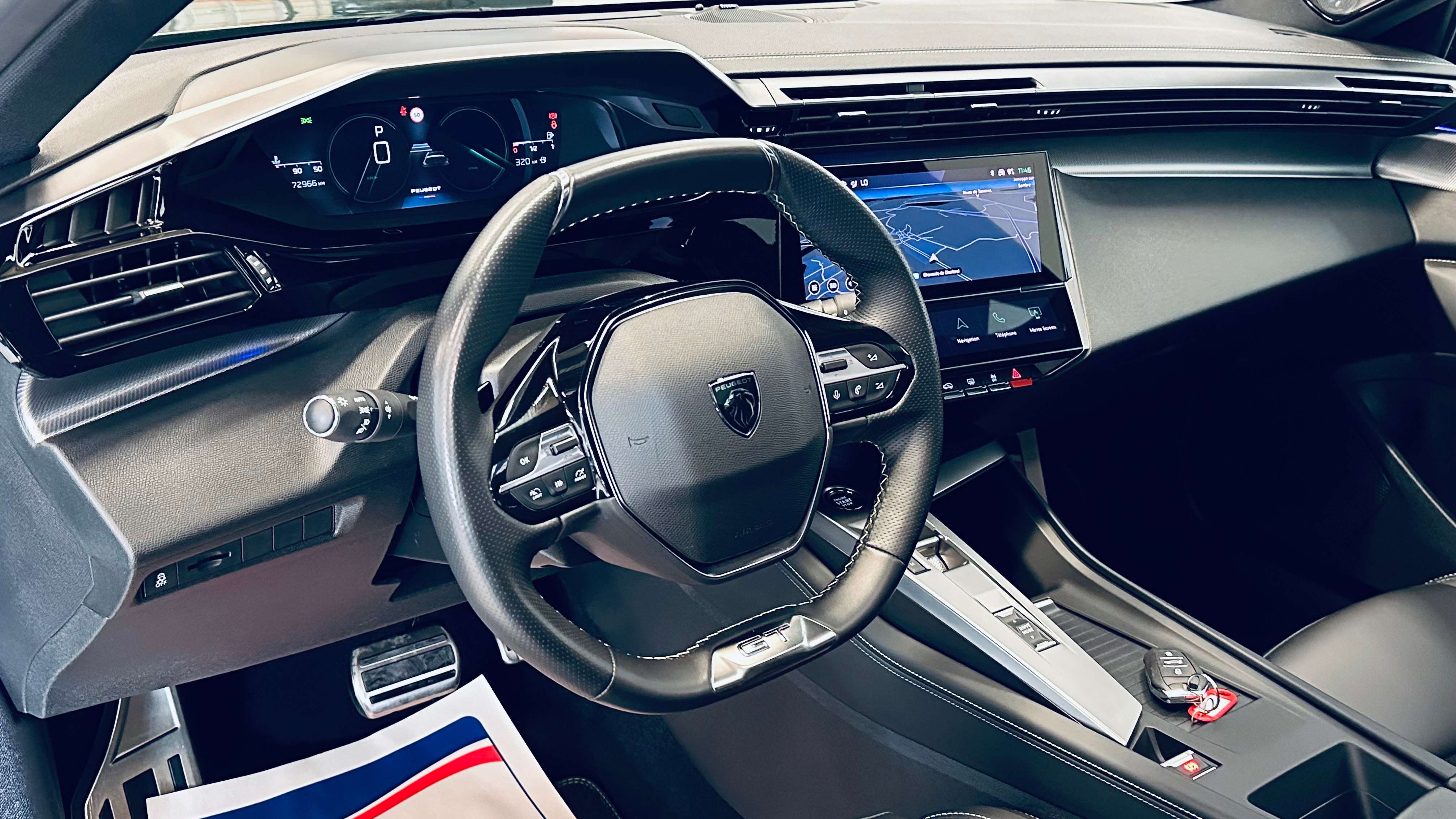 Peugeot 308 1.2GT BOITE AUTO CAMERA 360° PDC CARPLAY SIEGE ELEC-CHAUFF-MASSANT