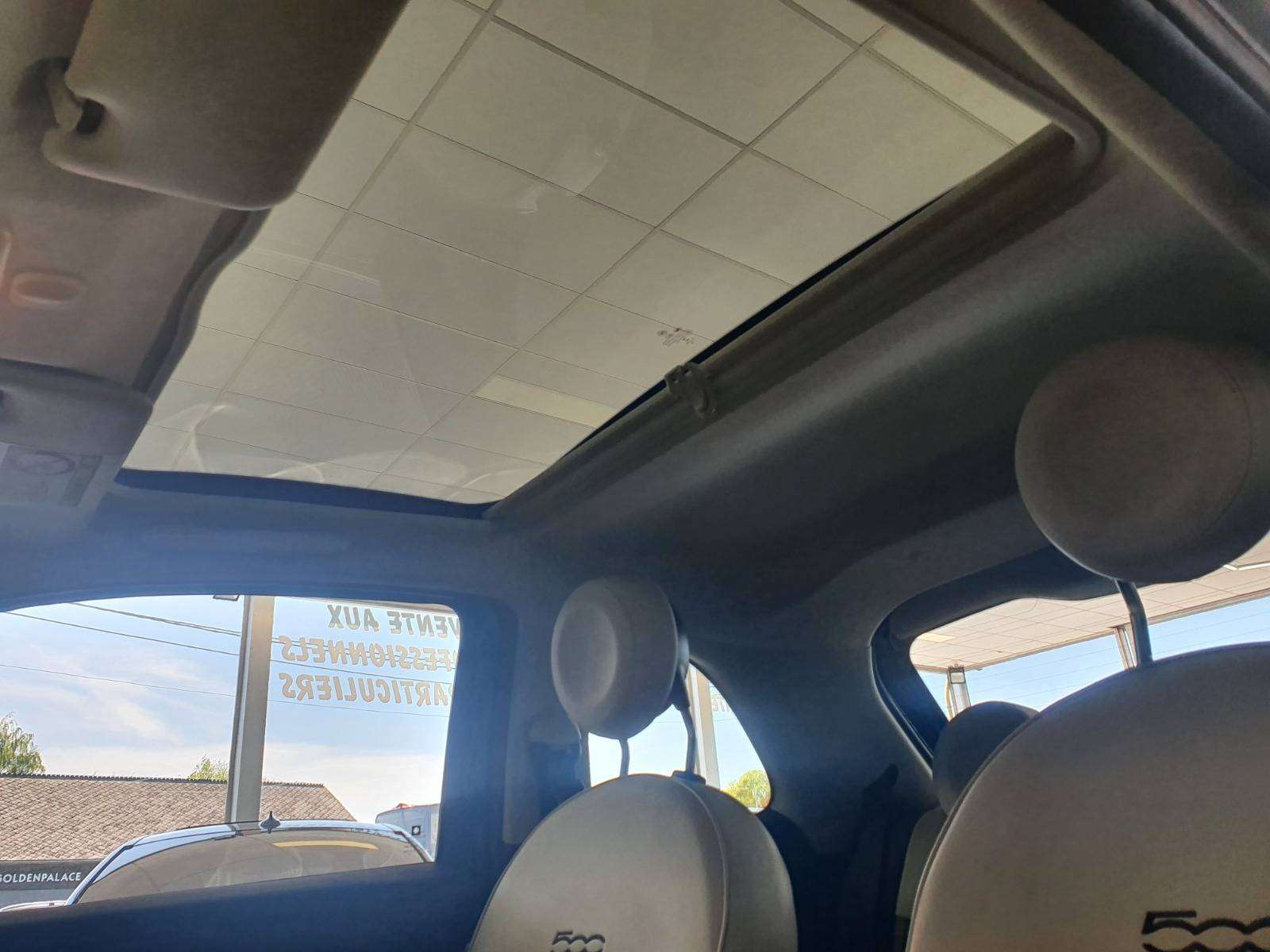 Fiat 500 🟢1.2 ESSENCE 69CV - TOIT PANO - CAPTEURS - GPS - CRUISE