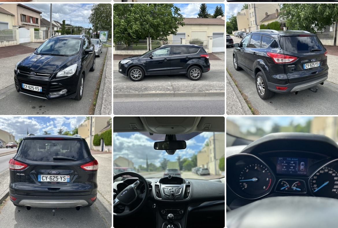 Ford Kuga II 2.0 TDCI 140 FAP 4X2 TITANIUM BVM6