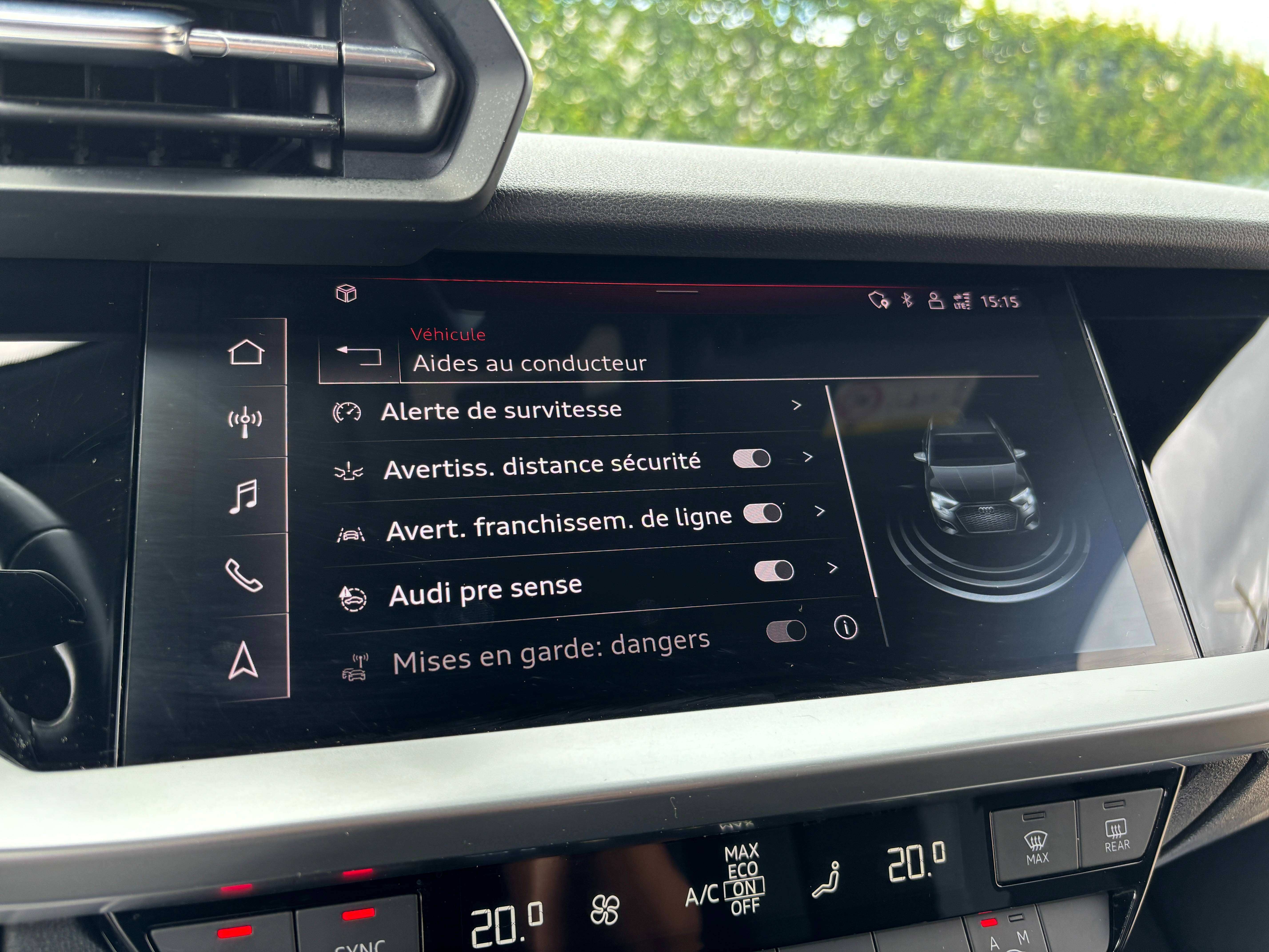 Audi A3 Sportback 1.5 TFSI *CARPLAY*CAMERA*1ER PROPRIO*GARANTIE*