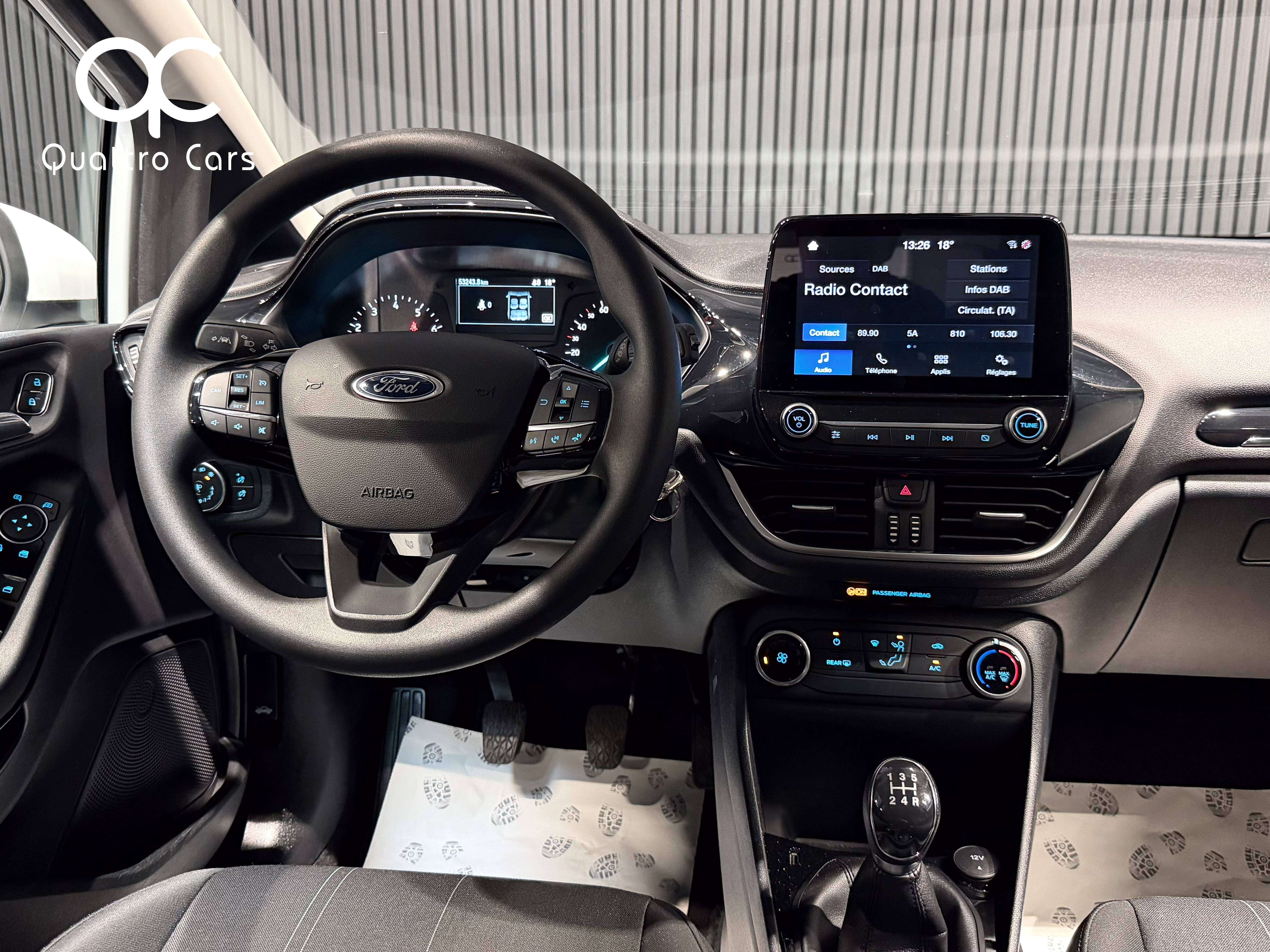 Ford Fiesta 1.1i / Car play / Bluetooth / Clim / 1ere Main