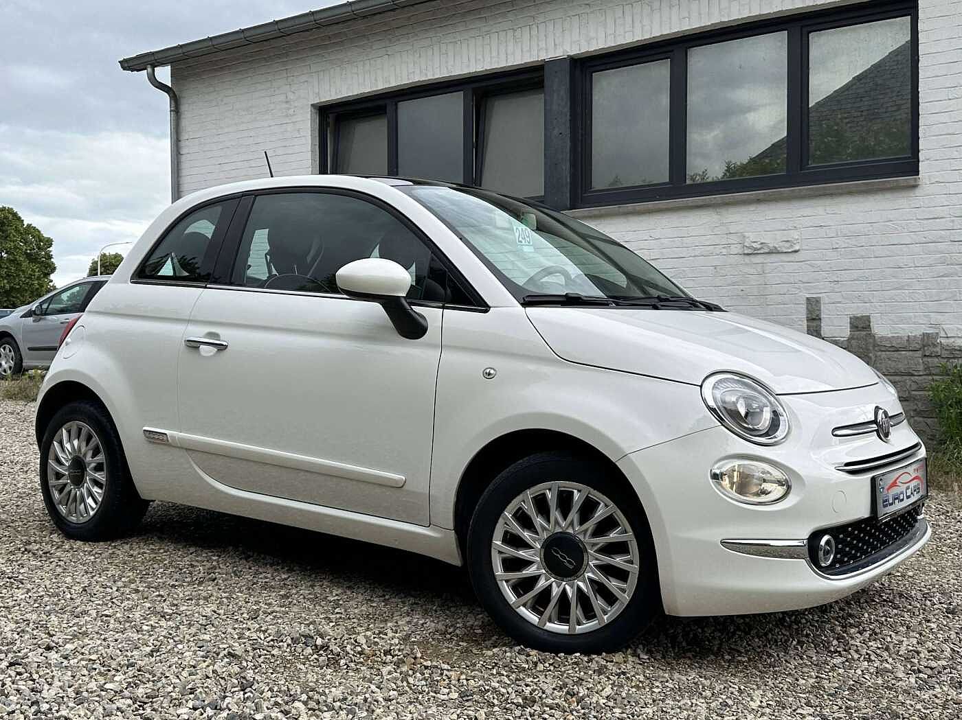 Fiat 500 1.2i Lounge SENSOR/CARPLAY/PANORAMIQUE/GPS/CLIM