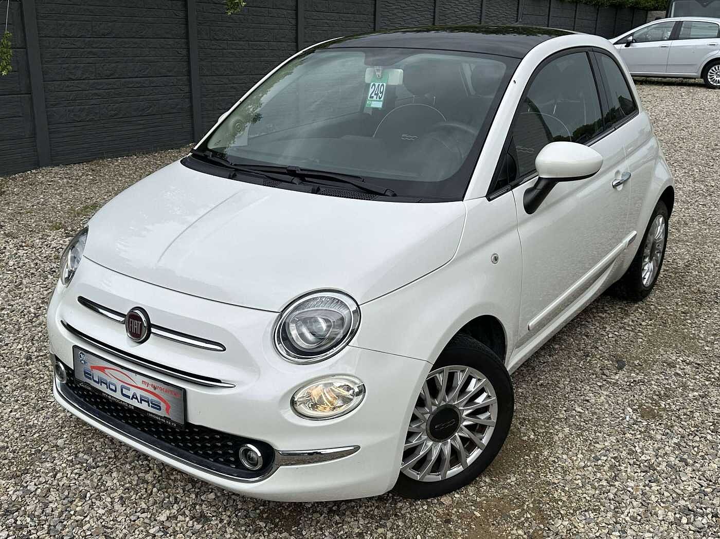 Fiat 500 1.2i Lounge SENSOR/CARPLAY/PANORAMIQUE/GPS/CLIM