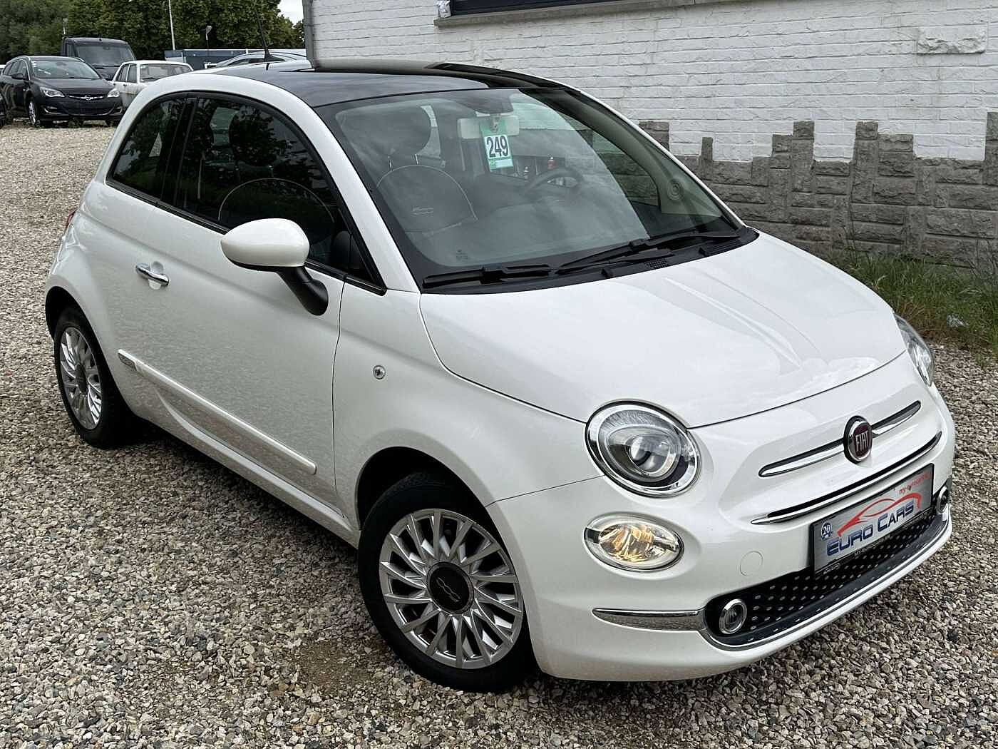 Fiat 500 1.2i Lounge SENSOR/CARPLAY/PANORAMIQUE/GPS/CLIM