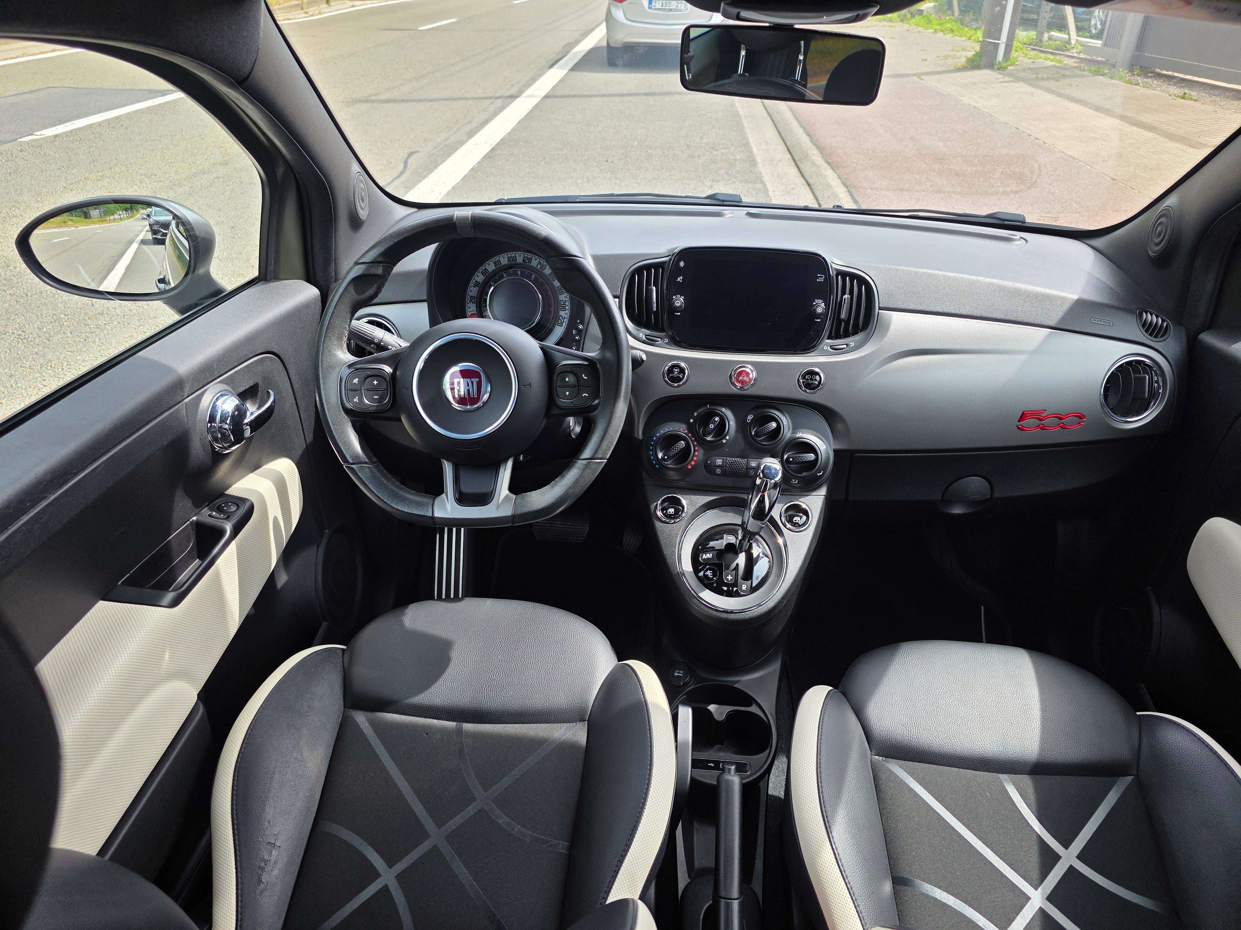 Fiat 500 s 1.2i Sport "AUTOMAAT" 1°EIG. IN ZEER GOEDE STAAT !! 2018'