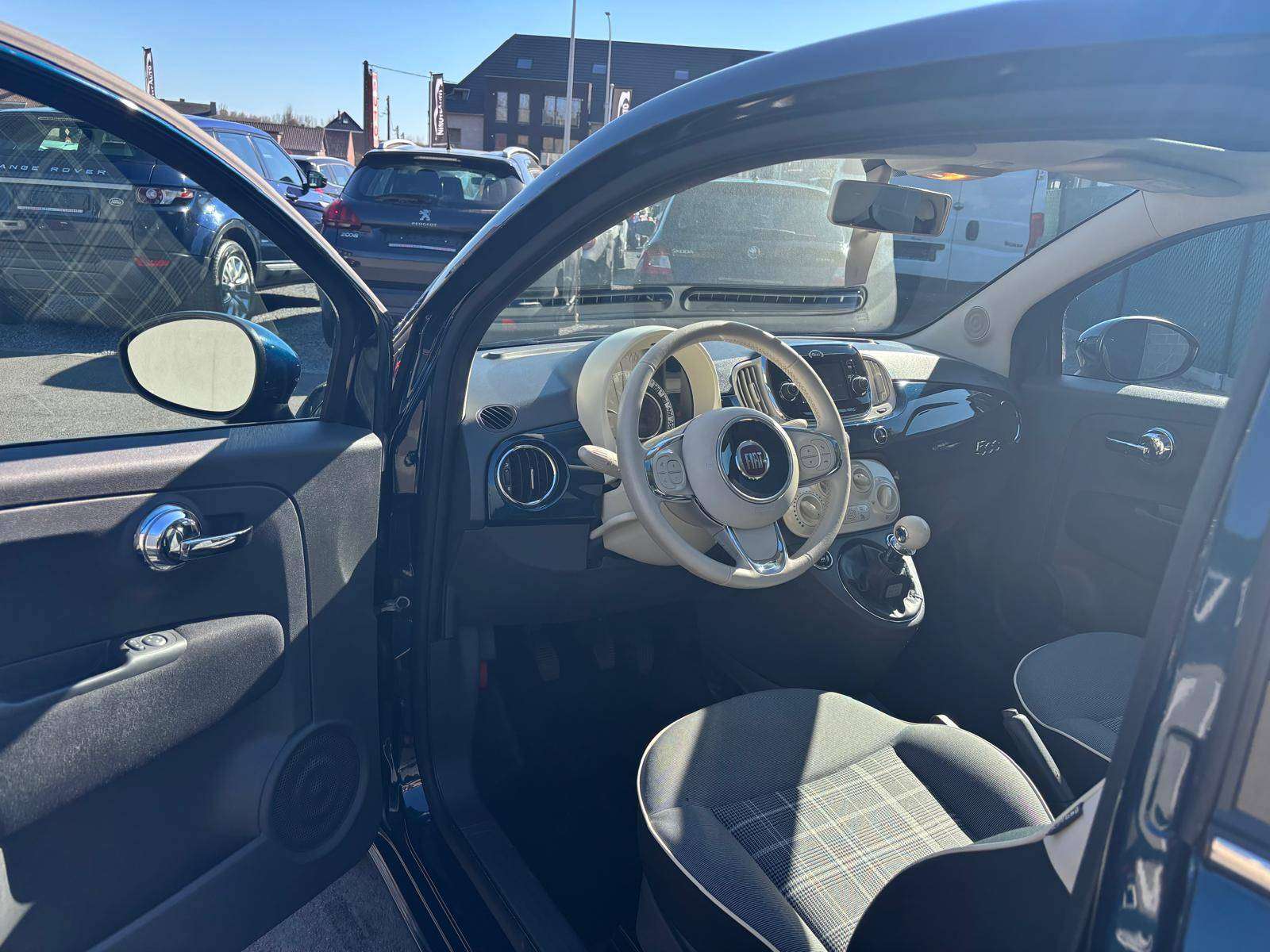 Fiat 500 1.2i Pop Star*PANO AIRCO BT PARKSENSOR ALU VELGEN