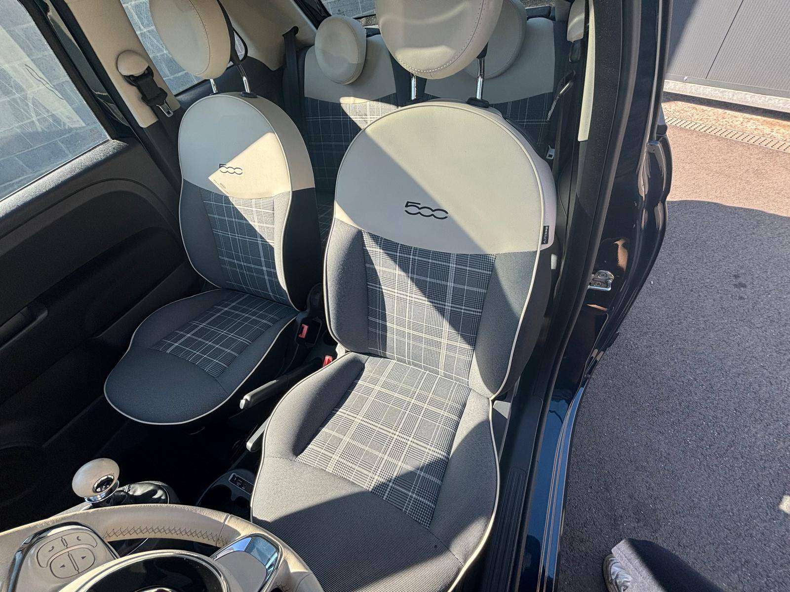 Fiat 500 1.2i Pop Star*PANO AIRCO BT PARKSENSOR ALU VELGEN