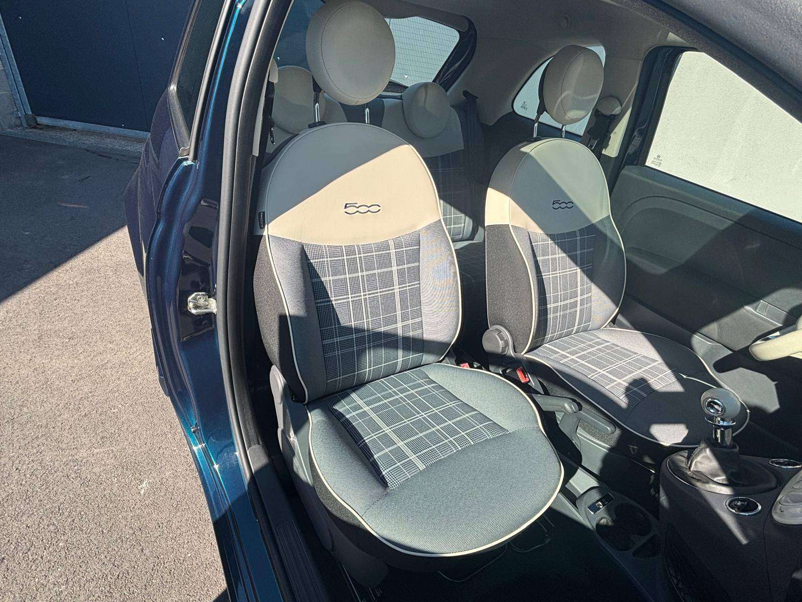 Fiat 500 1.2i Pop Star*PANO AIRCO BT PARKSENSOR ALU VELGEN