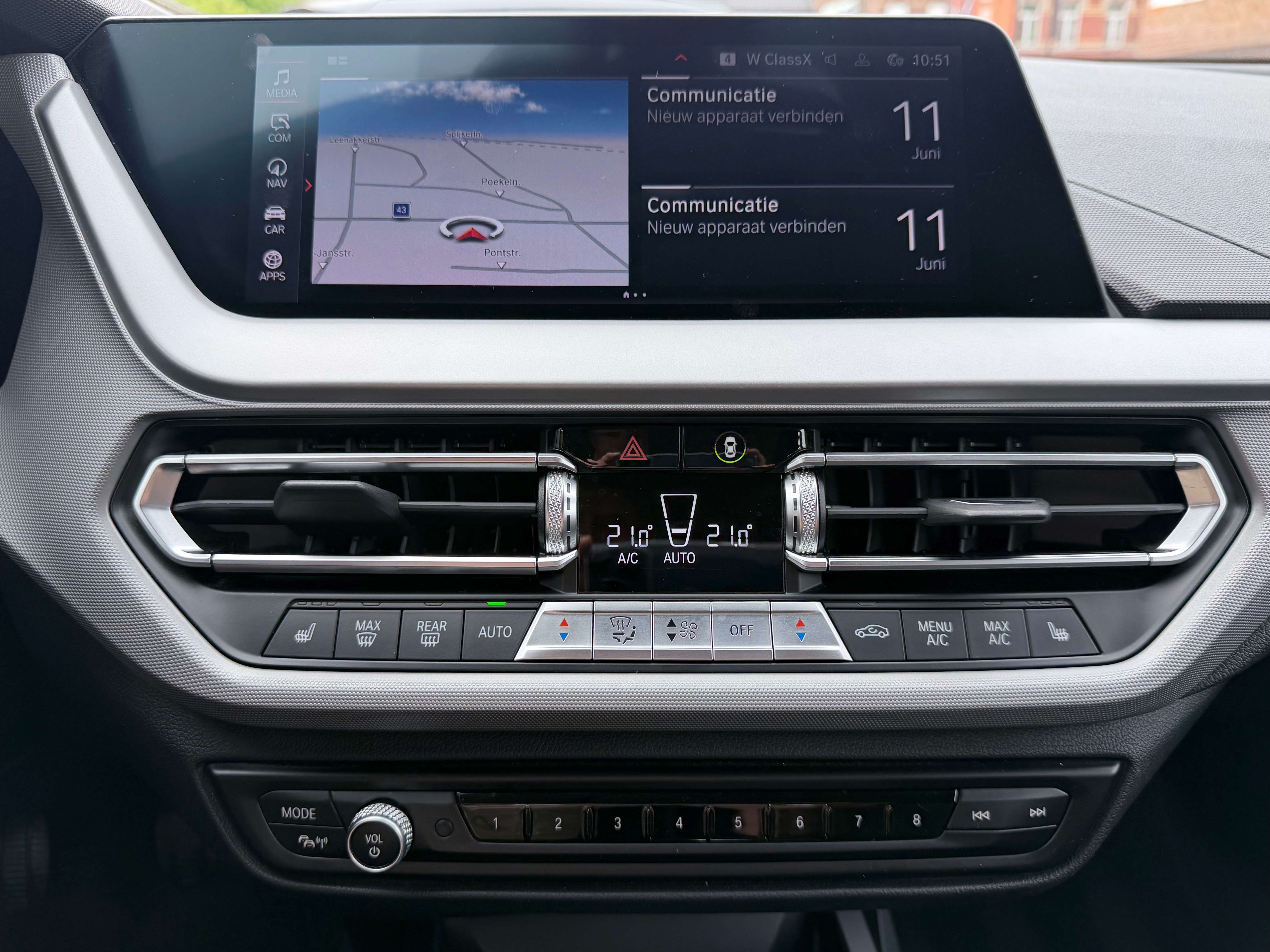 BMW 118 118i 18"M/CARPLAY/NAVI/SAFETY/CRUISE/ZETELVERW.