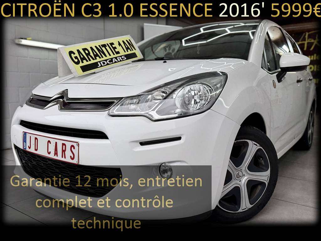 Citroen C3 C3 1.0 Belgium Edition ‼️GARANTIE 1 AN CTOK‼️