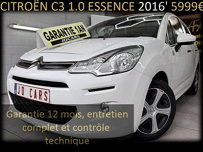 Citroen C3 C3 1.0 Belgium Edition ‼️GARANTIE 1 AN CTOK‼️