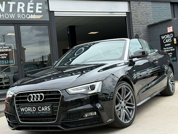 Audi A5 Cabriolet 1.8 TFSI S-LINE - NAVIGATION - FACELIFT - XENON - GARANTIE 12MOIS