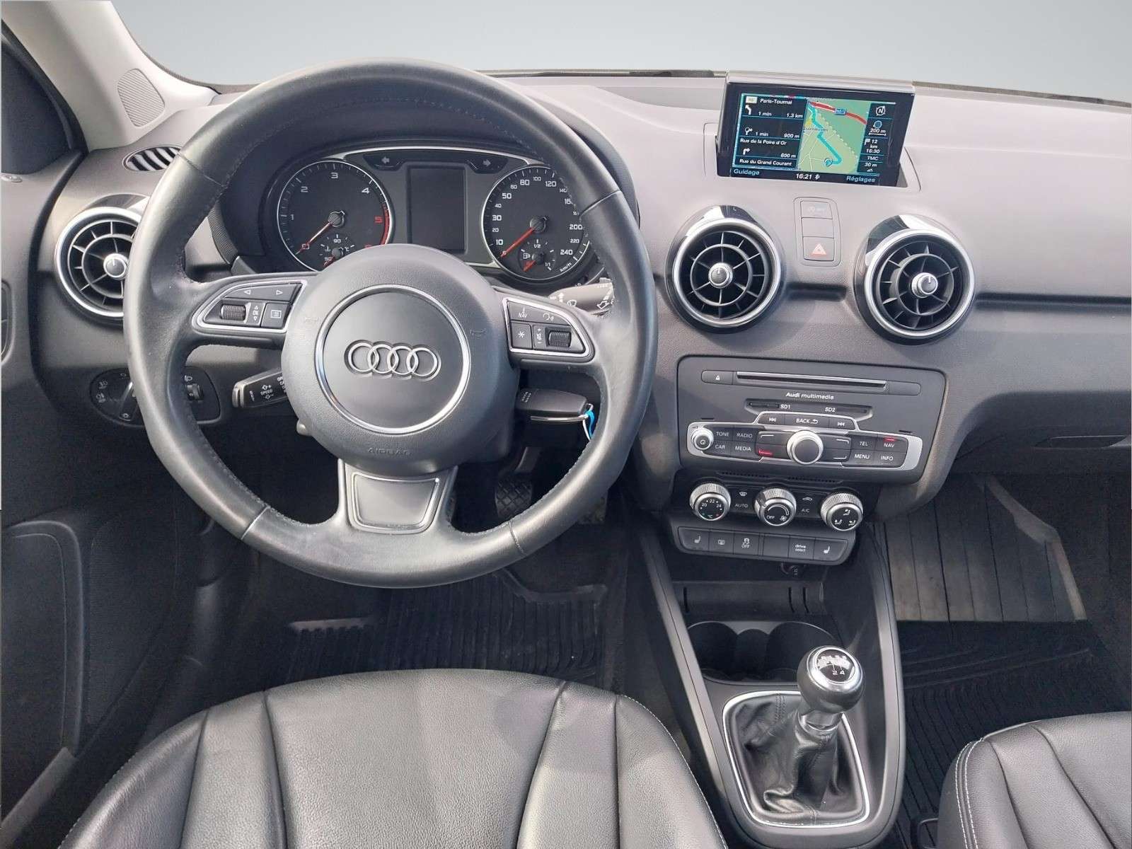 Audi A1 AIRCO/BLUETOOTH/GPS/CUIR/GARANTIE/