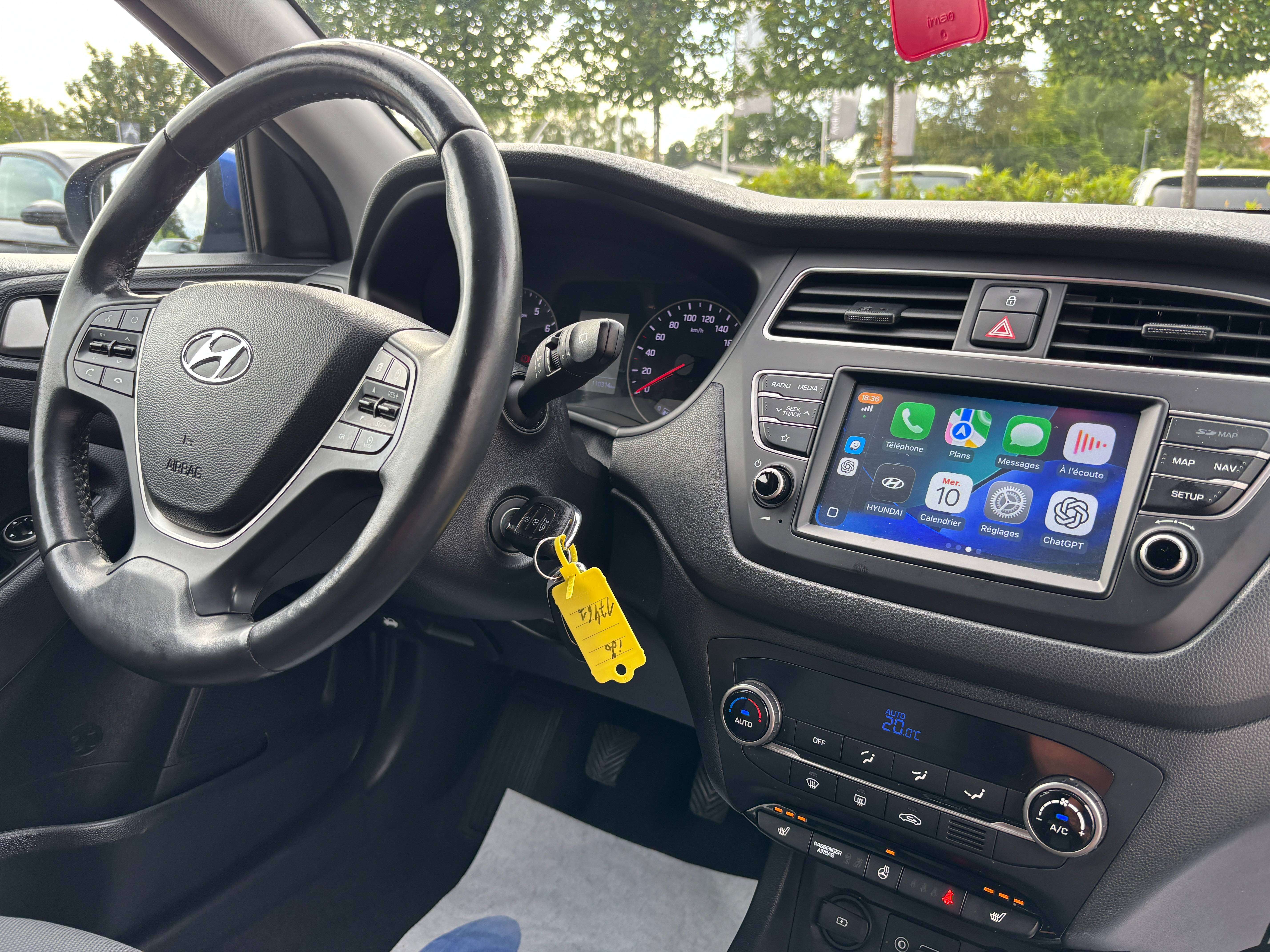 Hyundai i20 1.2i *CARPLAY*SIEGE+VOLANT CHAUFF*CAMERA*GARANTIE*