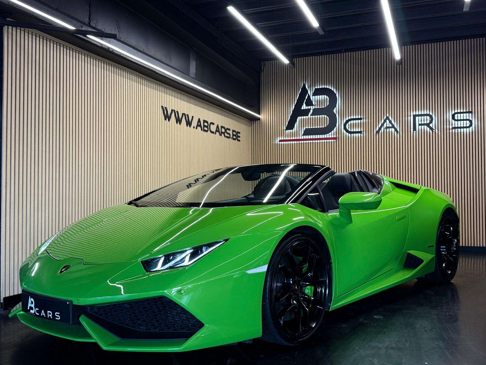 Lamborghini Huracán Spyder 5.2i V10 40v LP610-4 * LIFT * GAR 12 M *