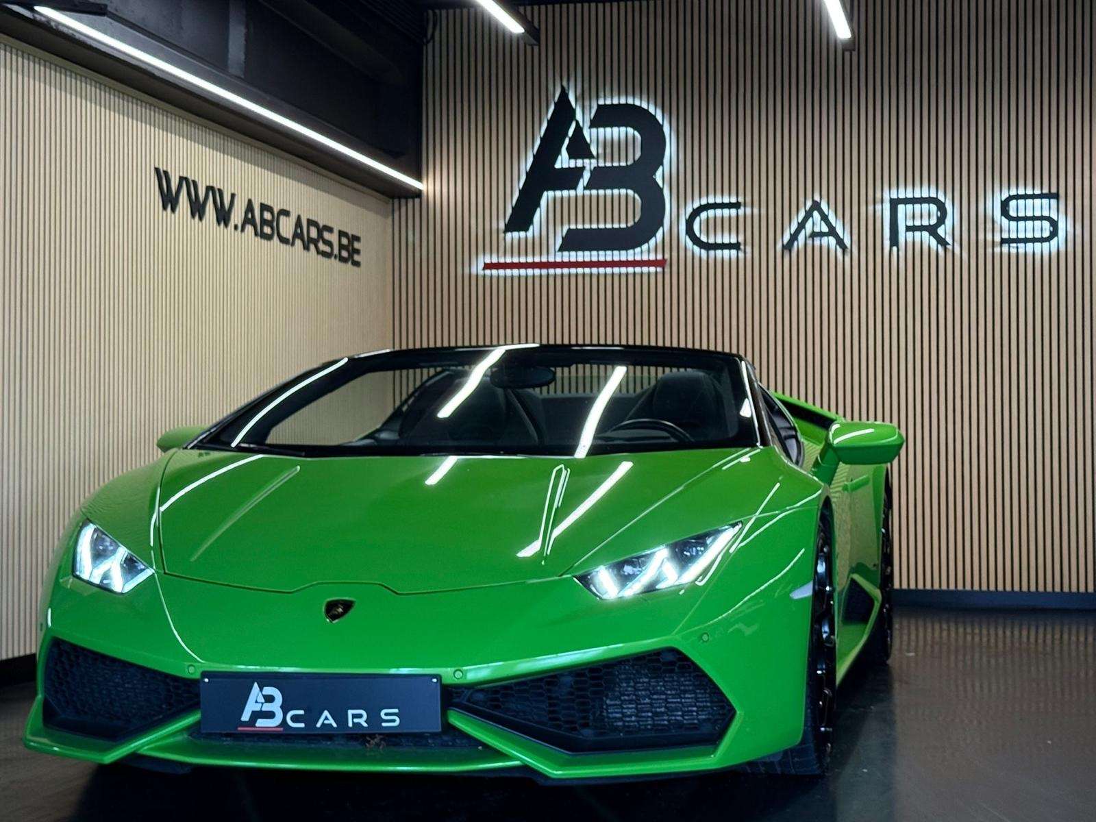 Lamborghini Huracán Spyder 5.2i V10 40v LP610-4 * LIFT * GAR 12 M *