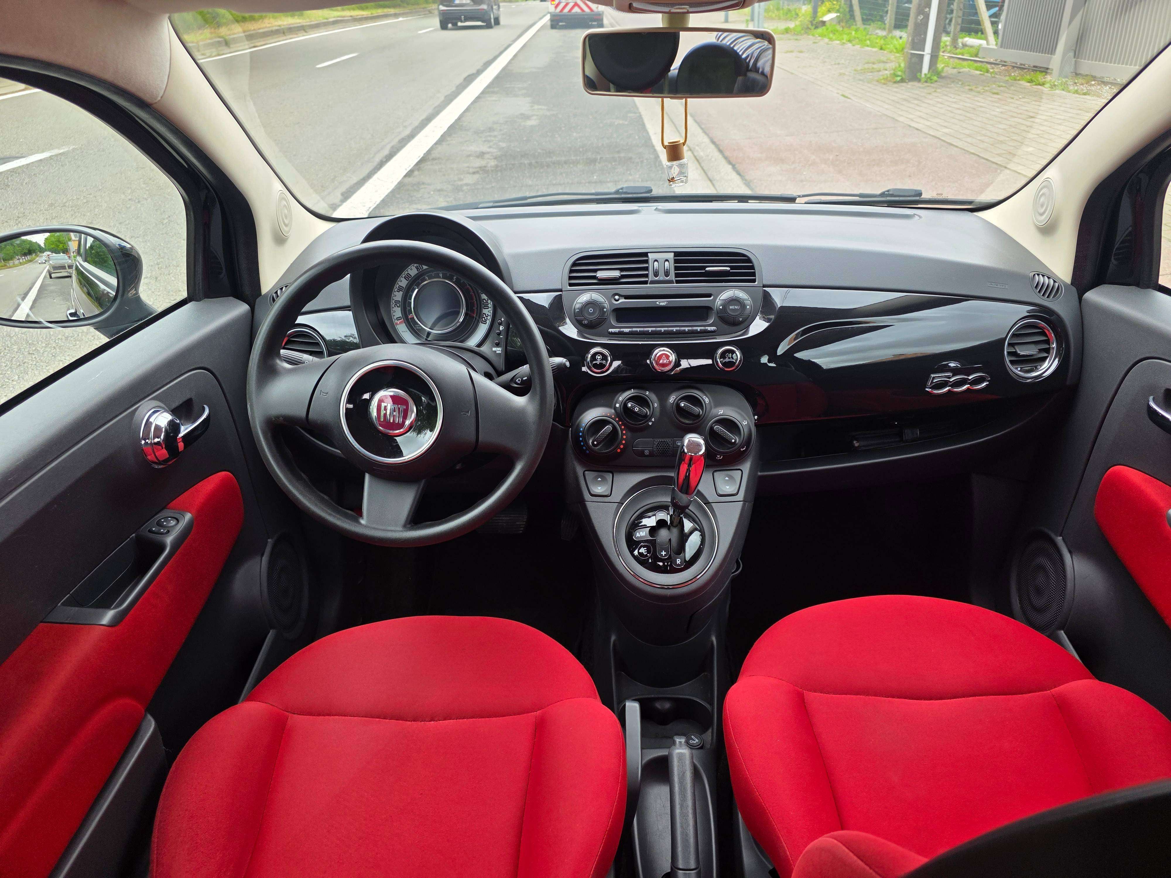 Fiat 500 1.2i Lounge PUR-Start&Stop "AUTOMAAT" 1°EIG. IN ZEER GOEDE STAAT !!