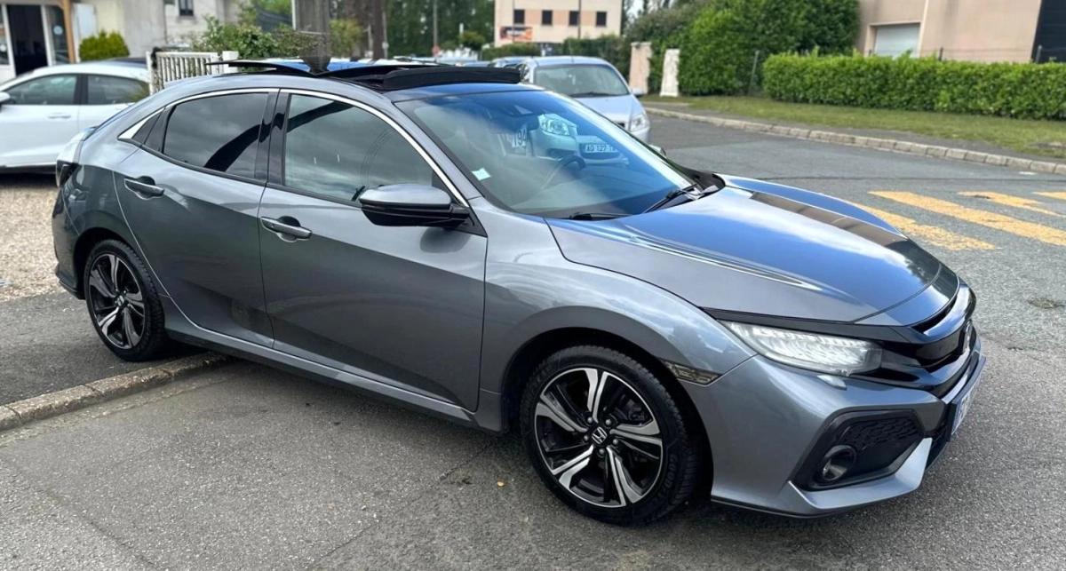 Honda Civic 1.6 IDTEC 120 EXECUTIVE CUIR NAVI TOIT PANORAMIQUE OUVRANT ENTRETIEN EXCLUSIVE HONDA