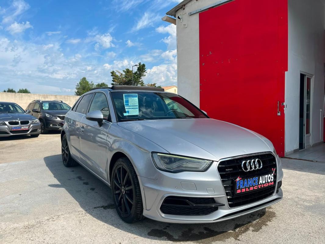 Audi A3 QUATTRO SLINE 2.0L TDI 184 CH MATRIX LED | ENTIÈREMENT RÉVISÉE & GARANTIE 12 MOIS EN EUROPE