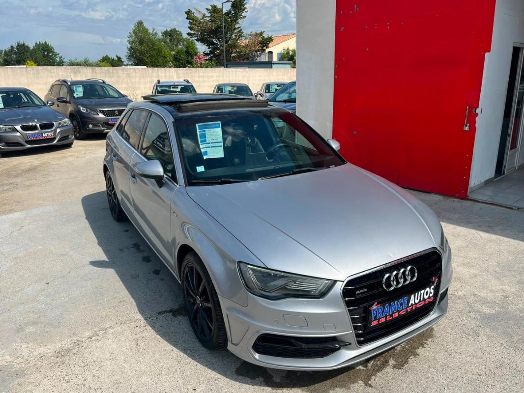 Audi A3 QUATTRO SLINE 2.0L TDI 184 CH MATRIX LED | ENTIÈREMENT RÉVISÉE & GARANTIE 12 MOIS EN EUROPE