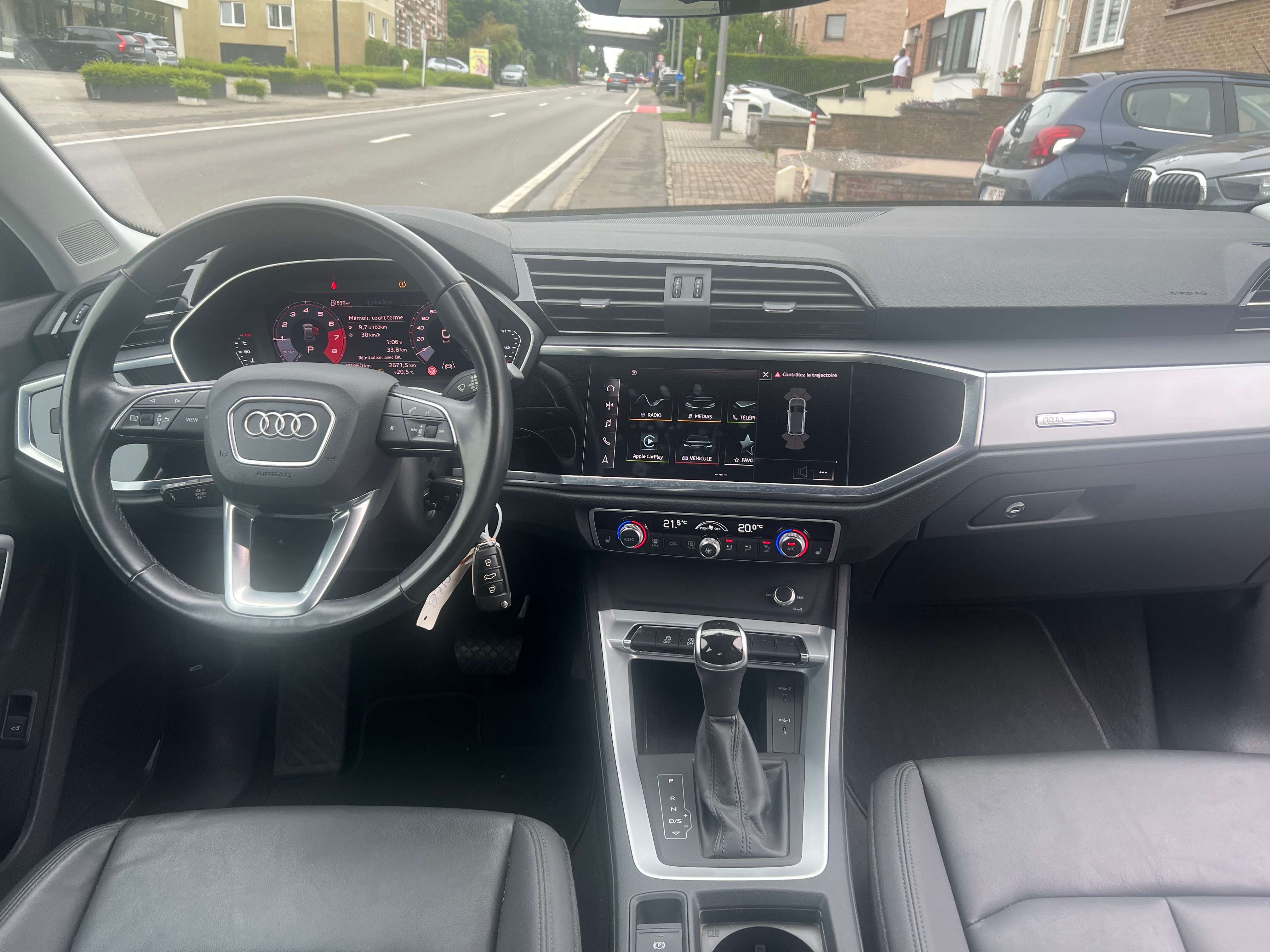 Audi Q3 35 TFSI S line (EU6AP Min 2035) CUIR GPS CARPLAY AUTOMATIQUE CRÉDIT 100% GARANTIE