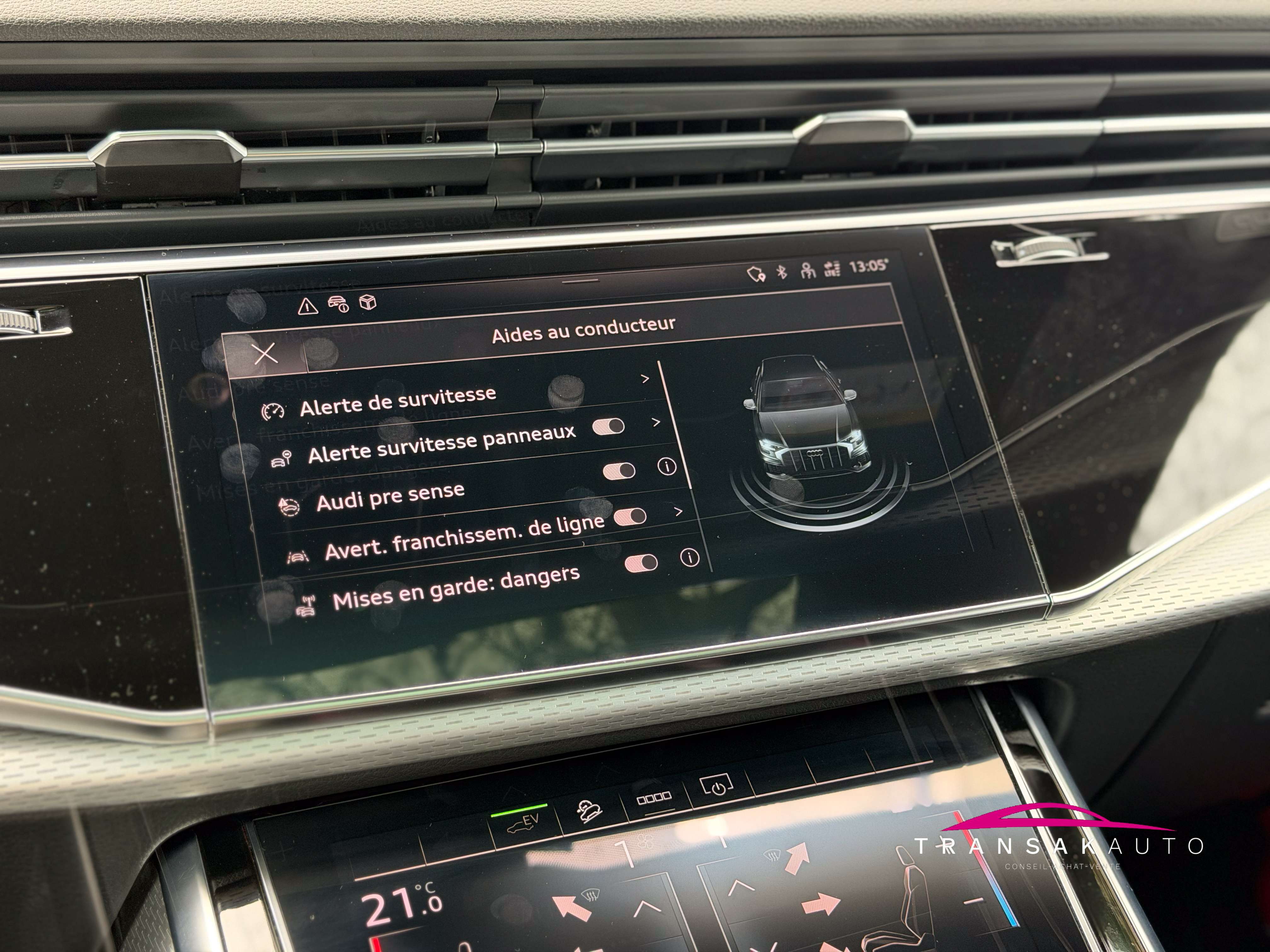 Audi Q8 TVA Deductible - e-hybrid 60 TFSI e Quattro Tiptronic (360 kW)