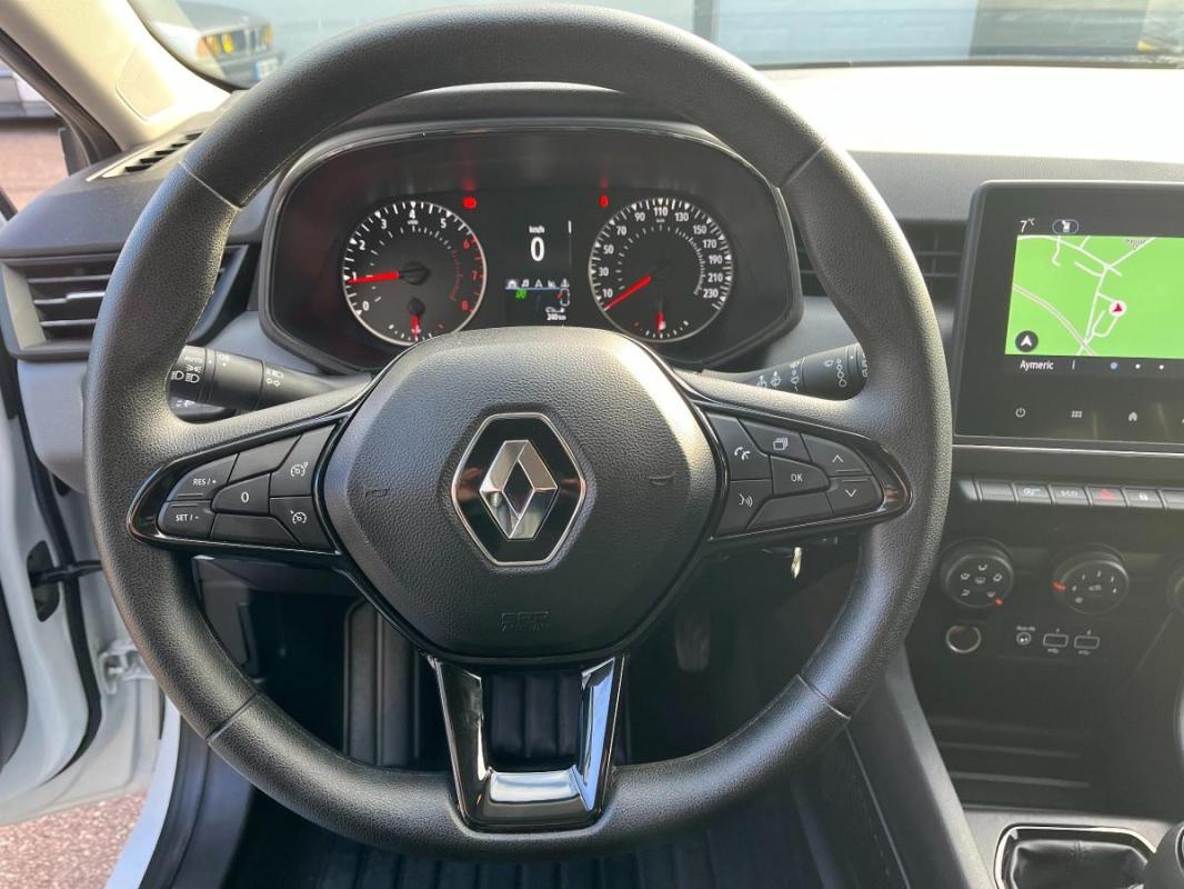 Renault Clio 5 (V) 1.0 TCE 90 BUSINESS | GPS CARPLAY 1ERE MAIN SUIVI COMPLET SOCIETE 2 PL |REF77