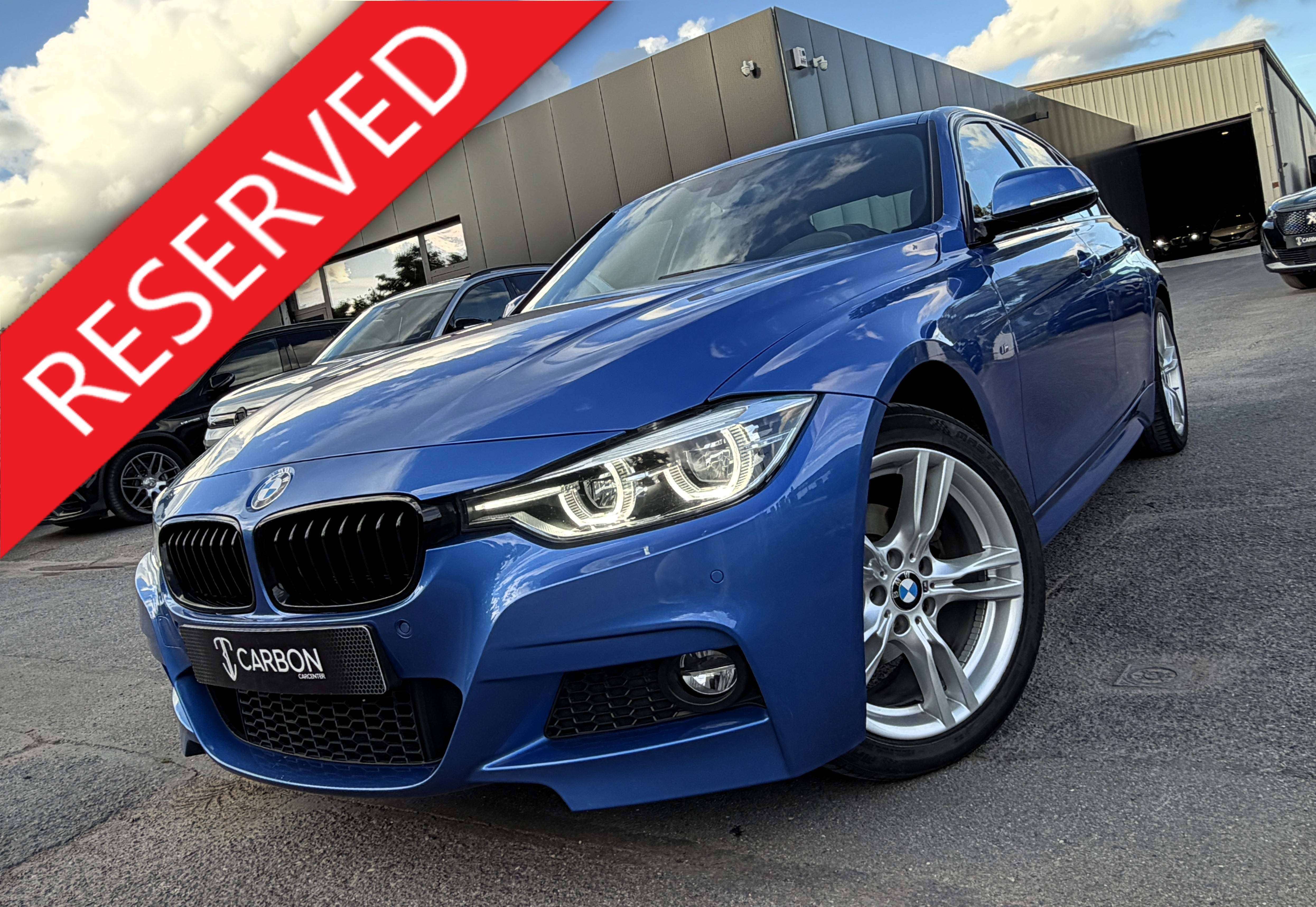 BMW 320 iAS Pack M Sport 1er PROPRIO/NAVI/FULL LED/CUIR/HISTORIQUE BMW/GARANTIE