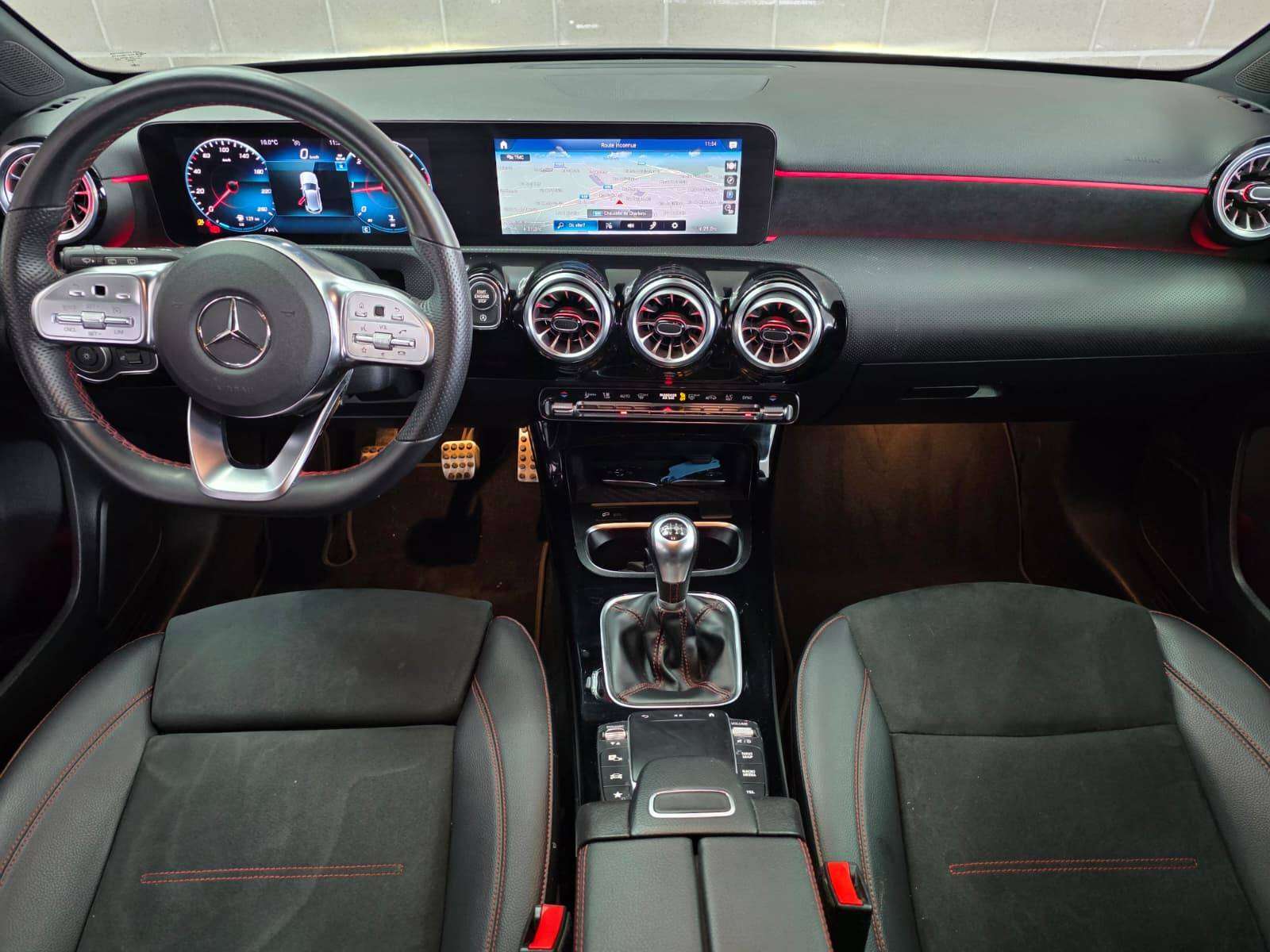 Mercedes-Benz A 180 🟢GARANTIE 12 MOIS🟢DIESEL 116CV - PACK AMG - FULL CARNET - CAMERA