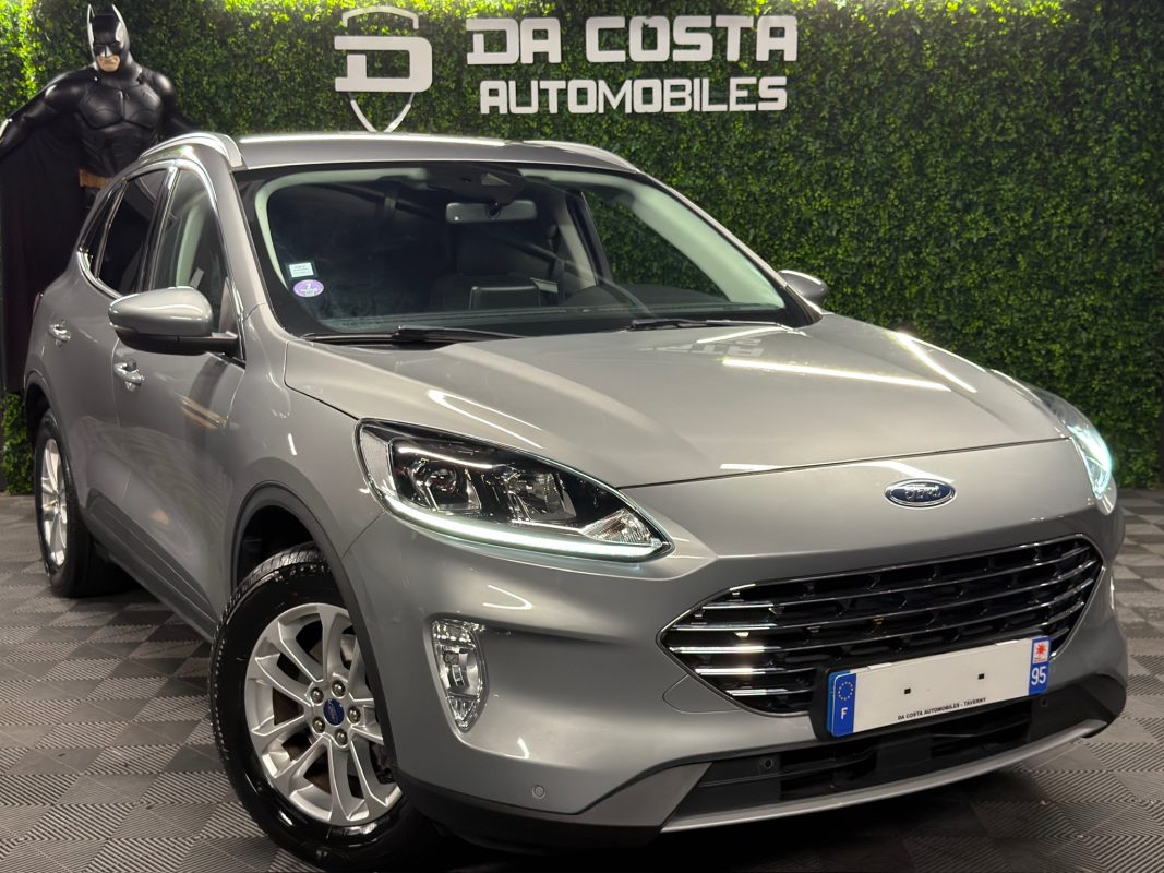 Ford Kuga III TITANIUM 1.0 ECOBOOST 150 Cv 1ERE MAIN APPLE & ANDROID CRIT AIR 1 BVM6 - GARANTIE AN