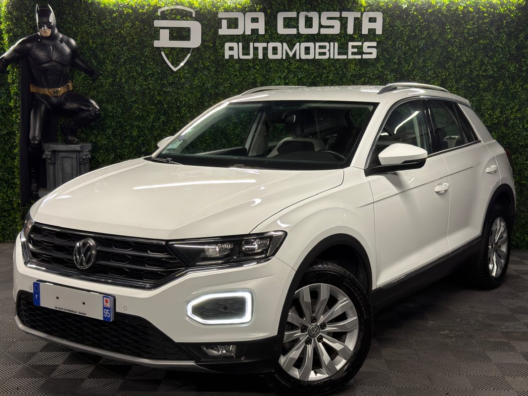 Volkswagen T-roc CARAT 1.5 TSI EVO 150 1ERE MAIN DSG7 APPLE & ANDROID VIRTUAL COCKPIT Garantie 1 an