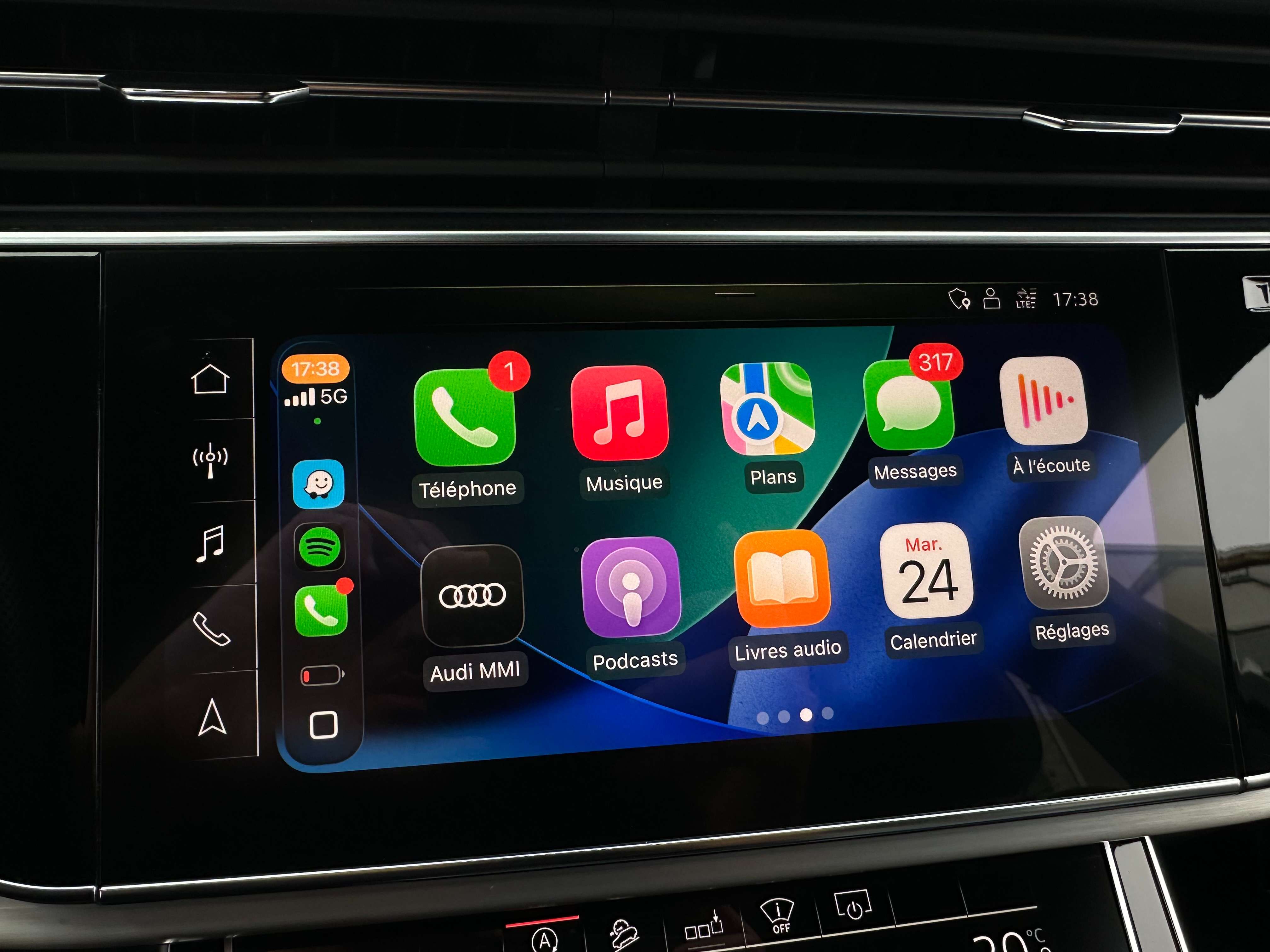 Audi Q7 37182 HTVA*45 TDi Quattro S LINE *7 PLACES*360°