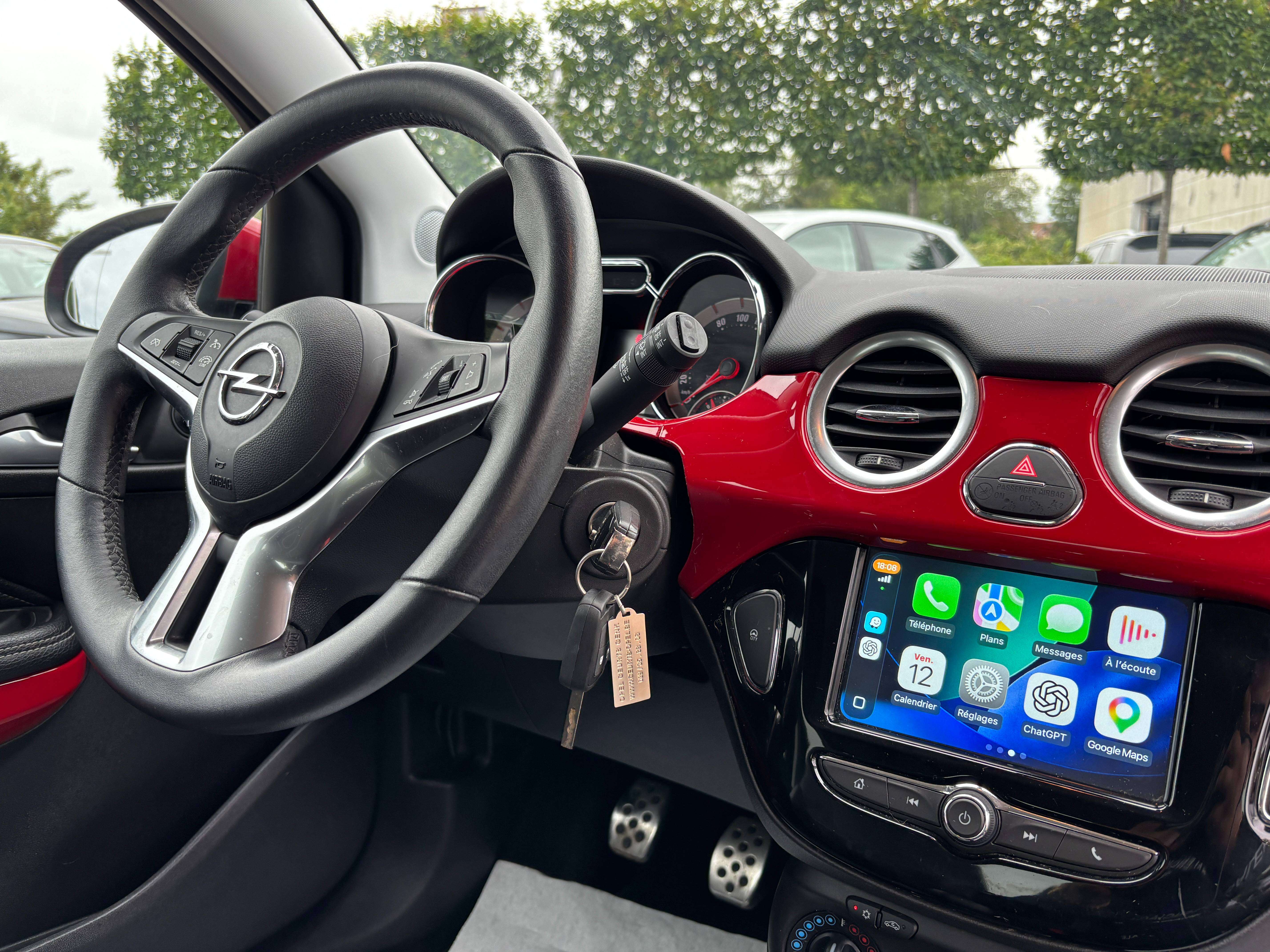 Opel Adam 1.2i *CARPLAY*CRUISE CONTROL*CAPTEUR AR*1ER PROPRIO*GARANTIE*