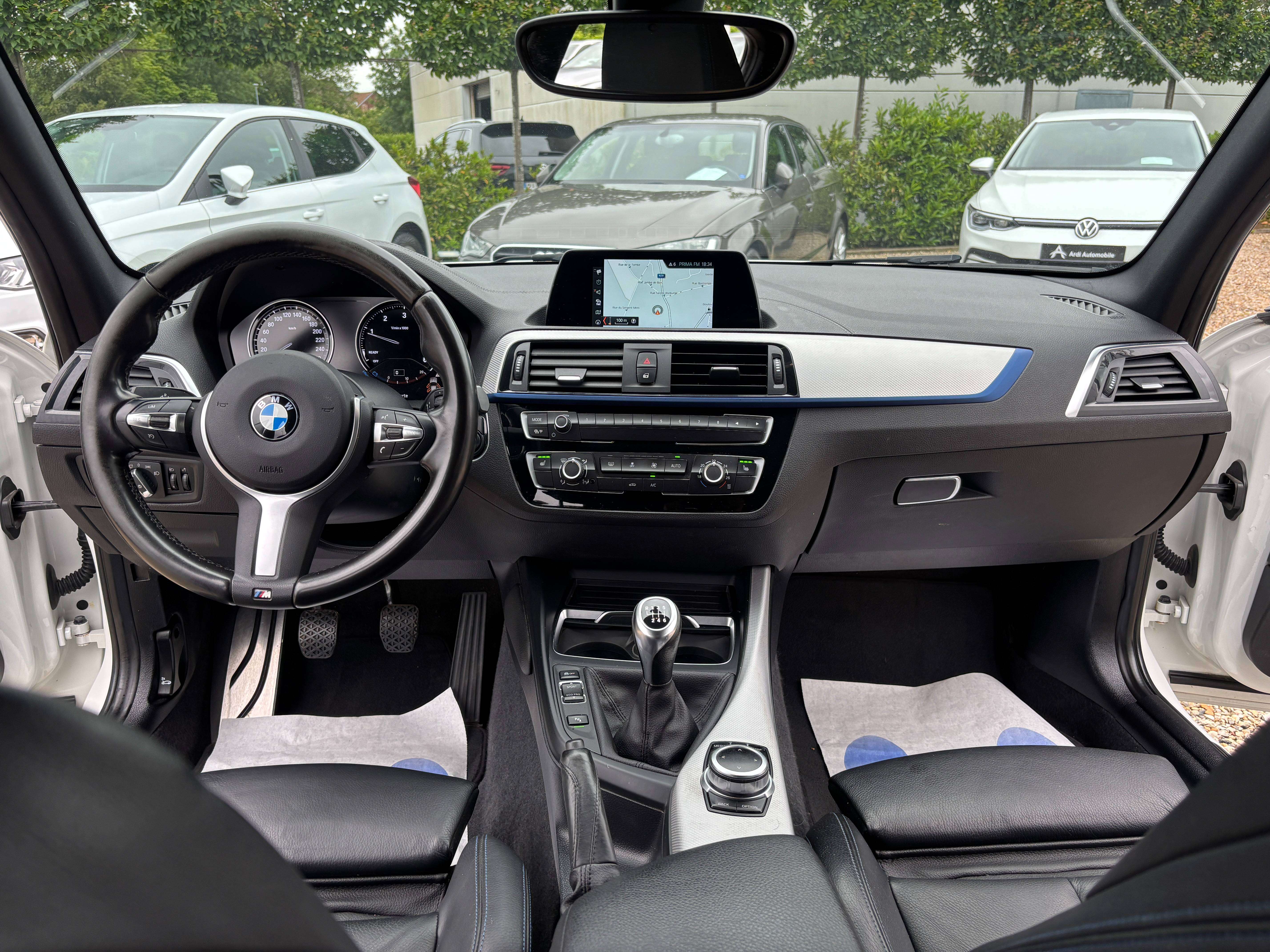 BMW 118 d *PACK M*SIEGE CHAUFF*CAPTEUR AV+AR*LED*1ER PROPRIO*GARANTIE*