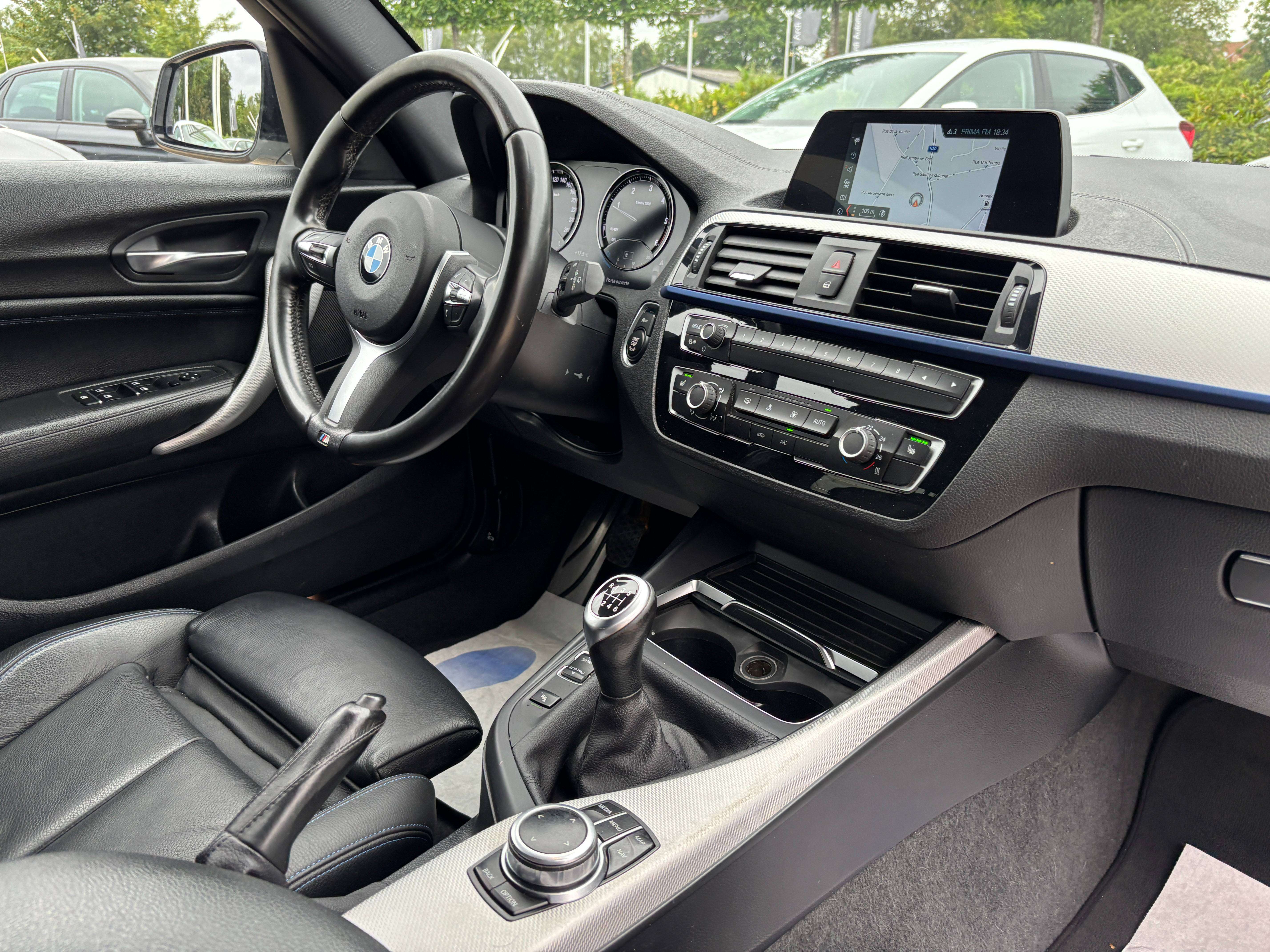 BMW 118 d *PACK M*SIEGE CHAUFF*CAPTEUR AV+AR*LED*1ER PROPRIO*GARANTIE*