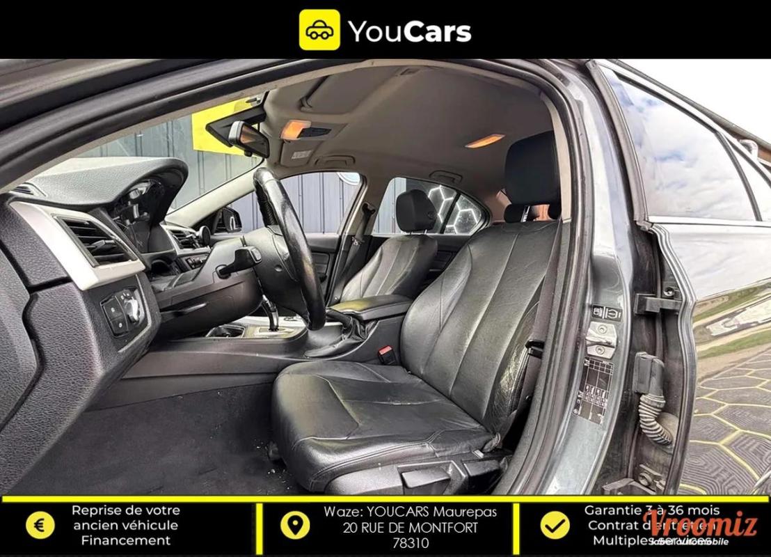 Bmw Serie 3 F30 Berline 320d 2.0 d 163 cv Boîte auto RADAR DE RECUL INTERIEUR CUIR ENTRETIEN A JOUR