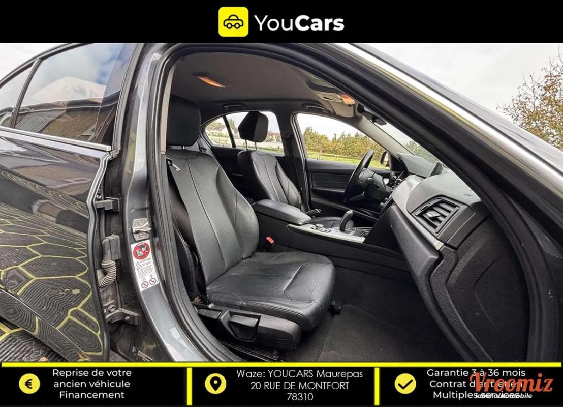 Bmw Serie 3 F30 Berline 320d 2.0 d 163 cv Boîte auto RADAR DE RECUL INTERIEUR CUIR ENTRETIEN A JOUR