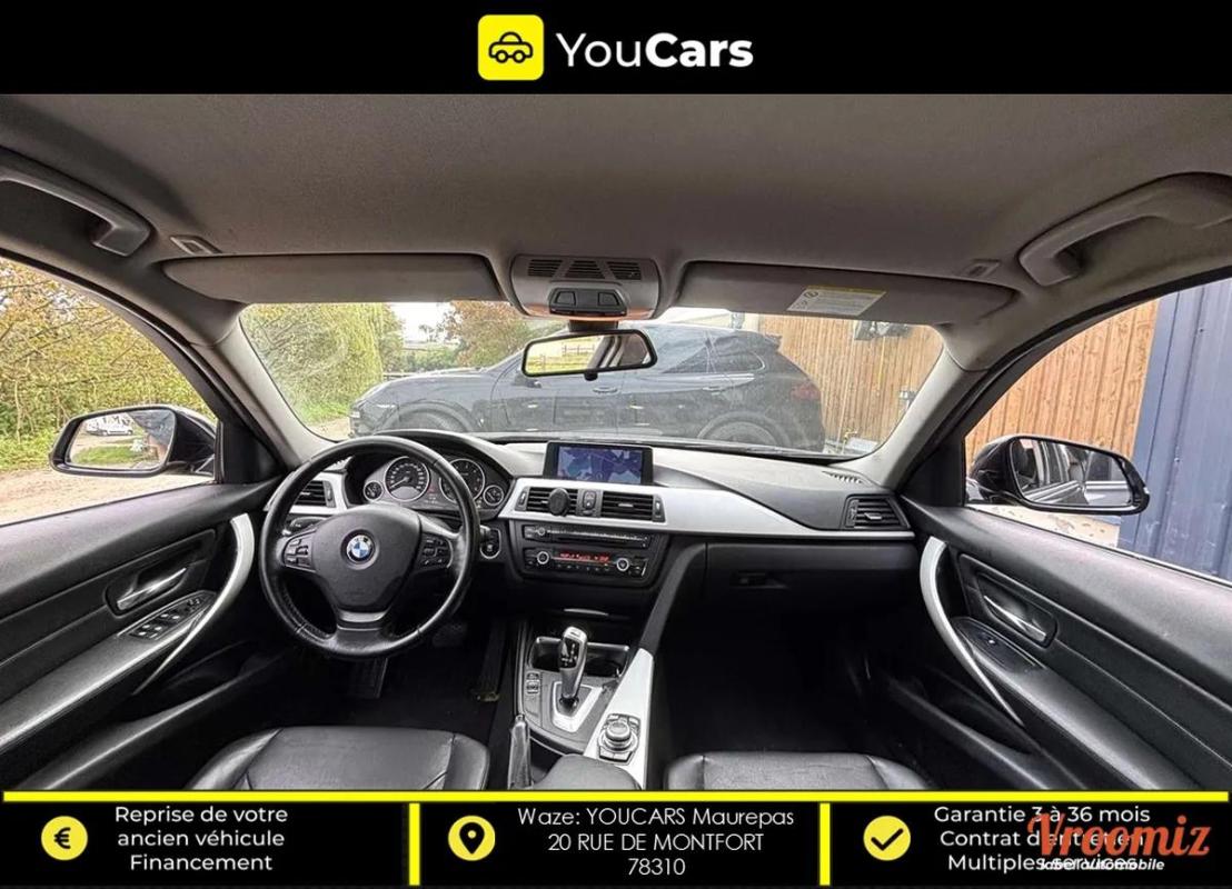 Bmw Serie 3 F30 Berline 320d 2.0 d 163 cv Boîte auto RADAR DE RECUL INTERIEUR CUIR ENTRETIEN A JOUR