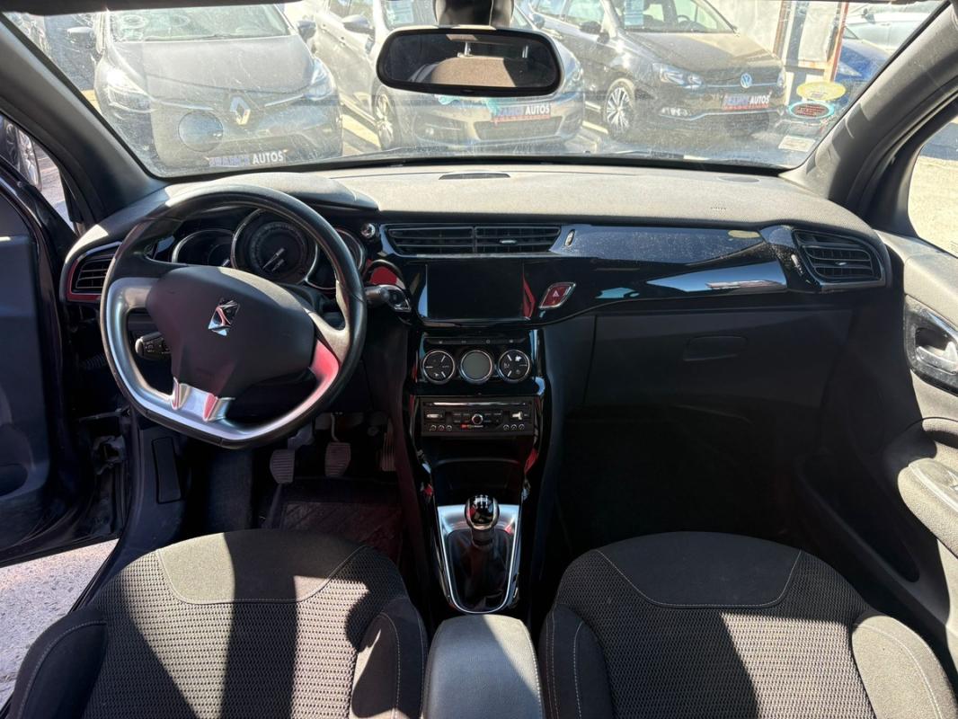 Citroen Ds3 PHASE 2 1.6 HDI 92 CH DIESEL - ENTIÈREMENT RÉVISÉE ET GARANTIE 12 MOIS GPS 2015